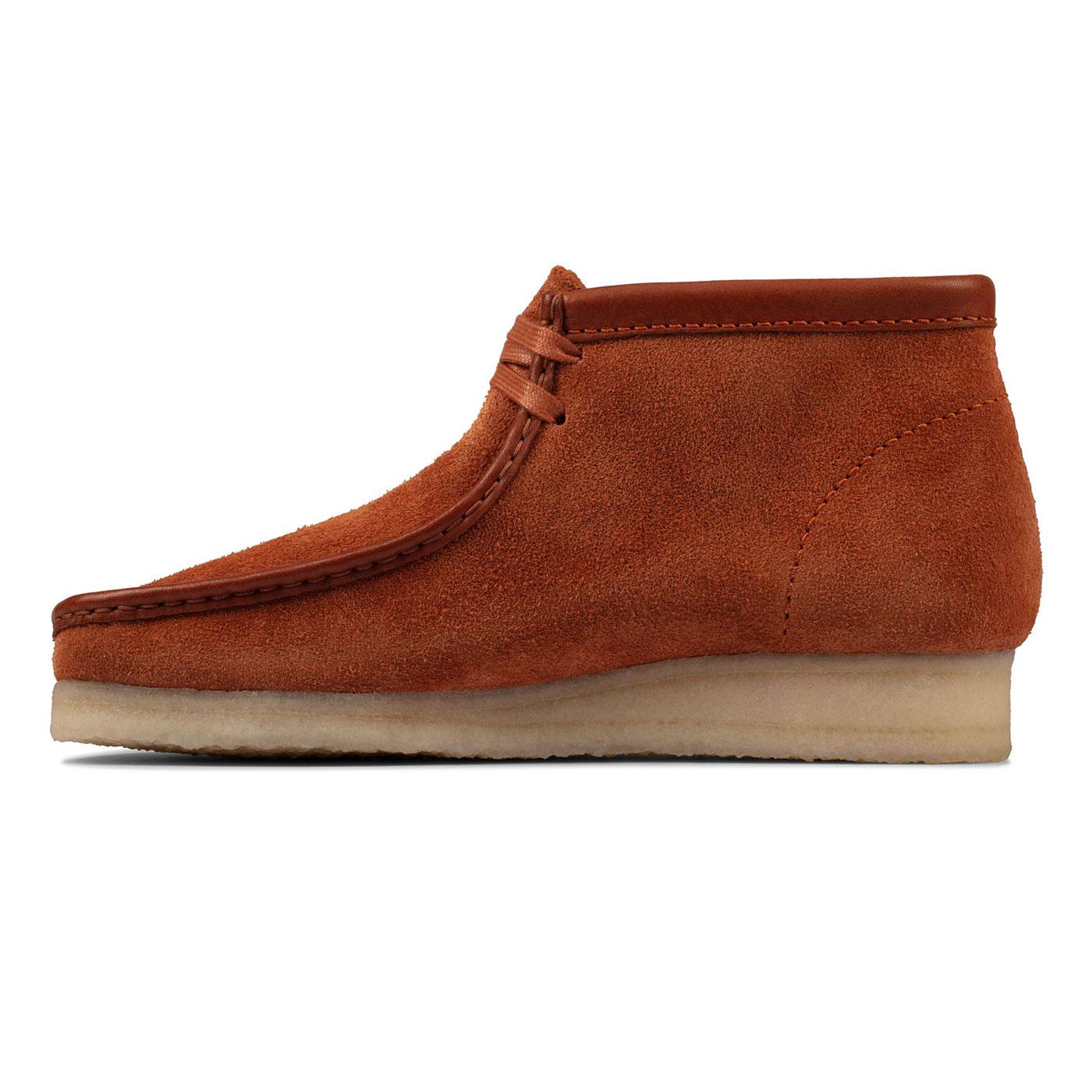 clarks tan wallabees