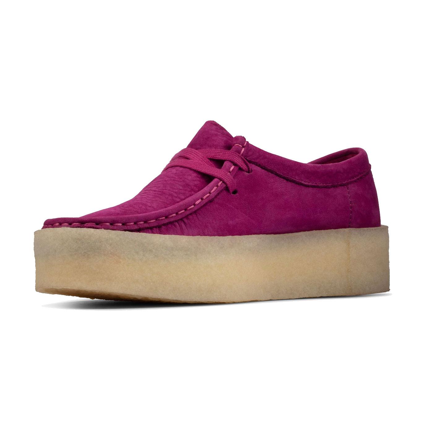 wallabee cup berry nubuck