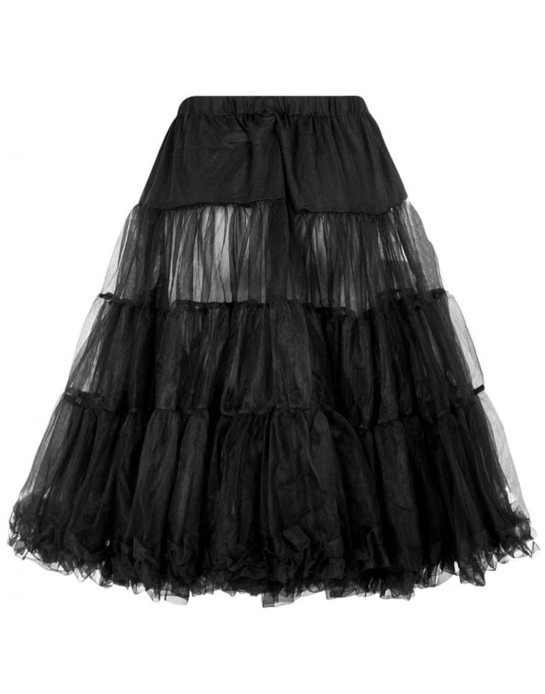 COLLECTIF Maddy Vintage Petticoat for Swing Dresses Black