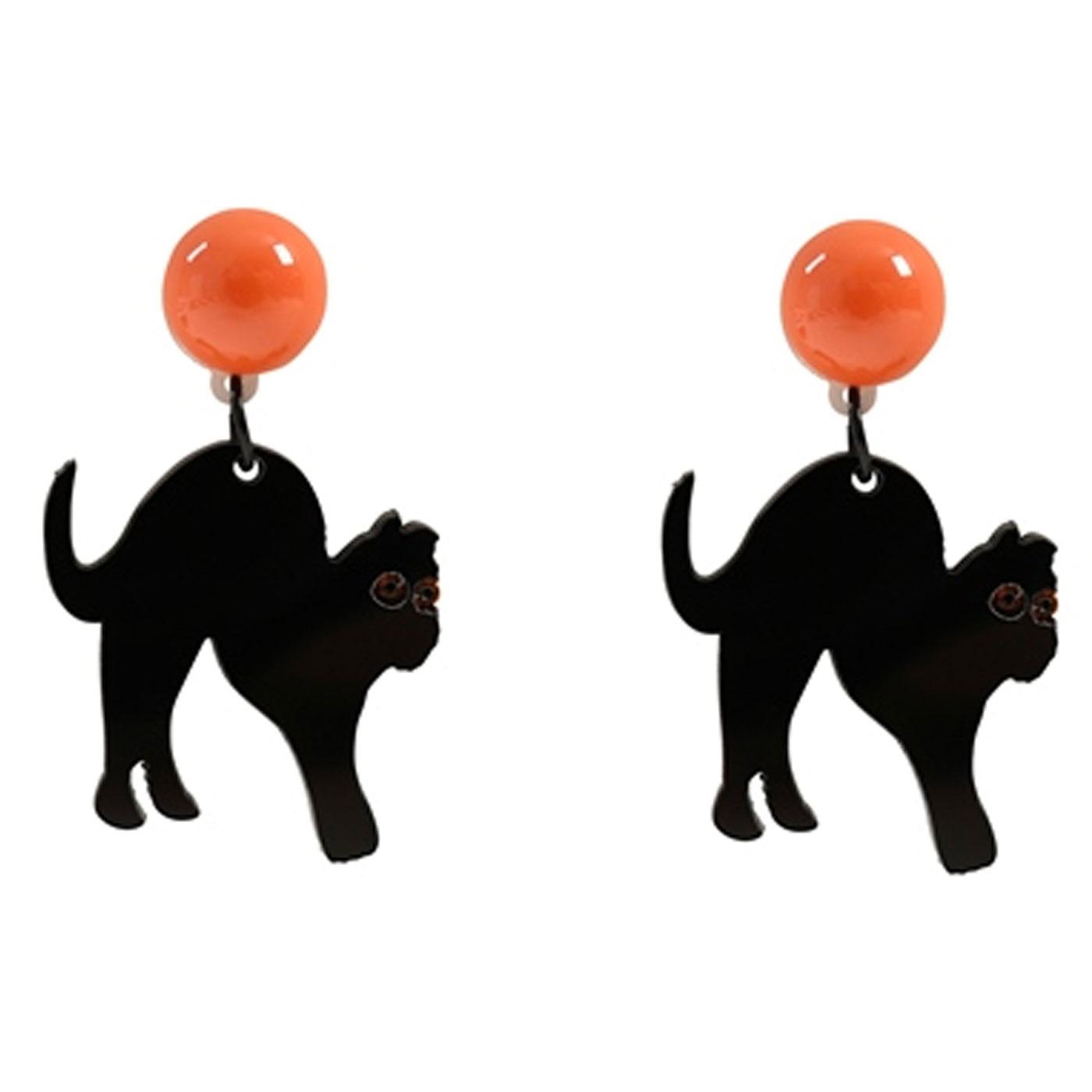 + Scaredy Cat COLLECTIF Halloween Drop Earrings