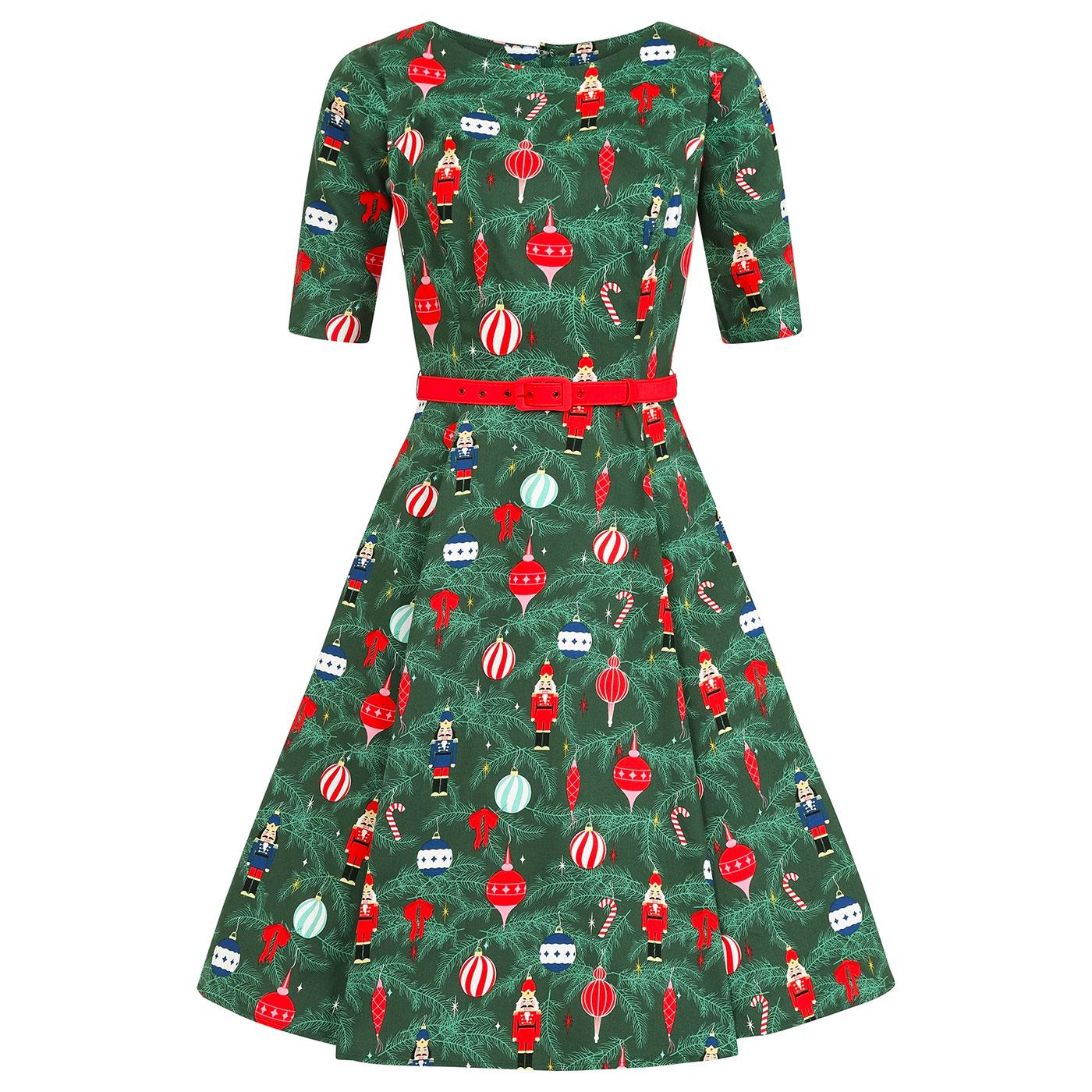Suzanne COLLECTIF Christmas Tree Swing Dress