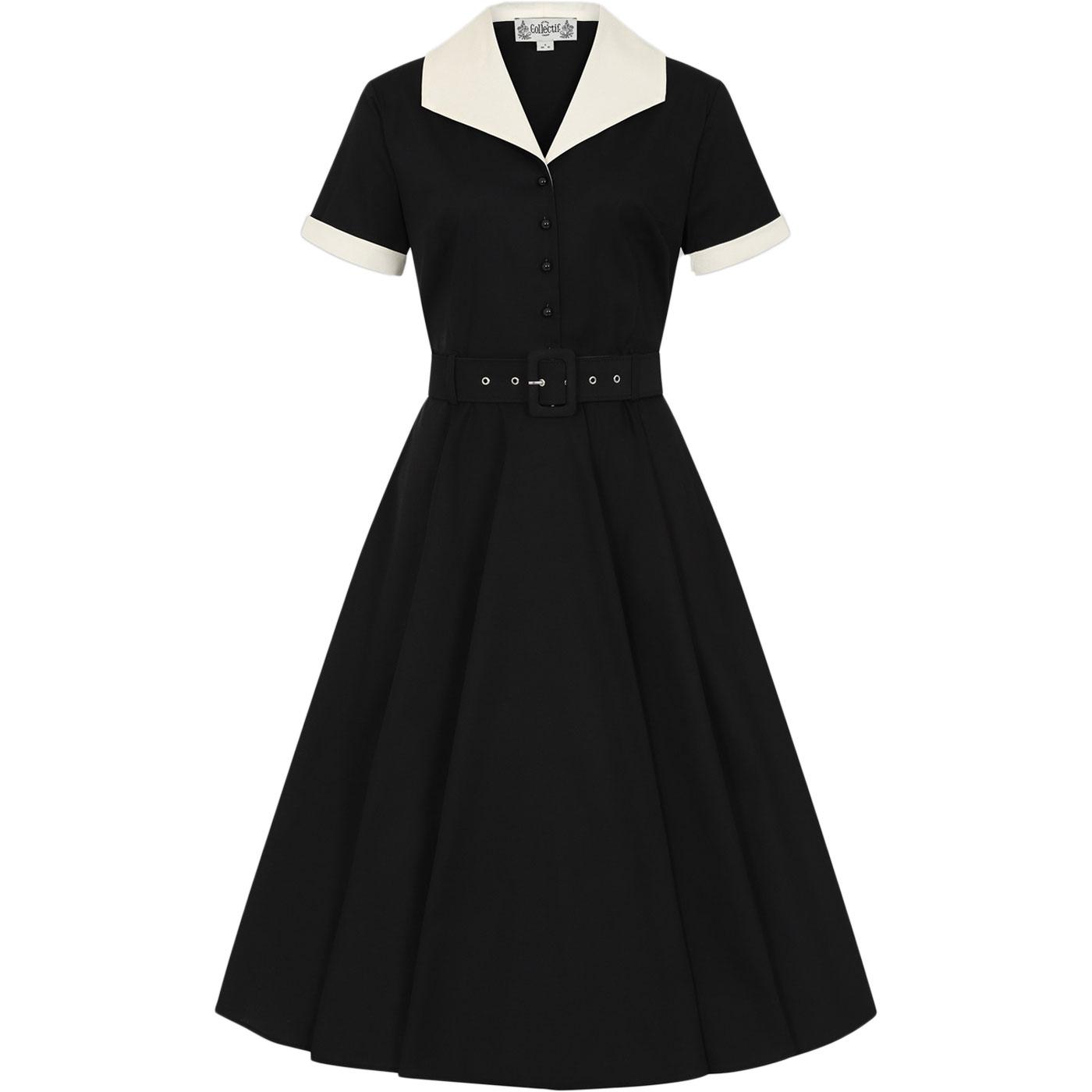 Taylor COLLECTIF Retro 50s Diner Style Swing Dress