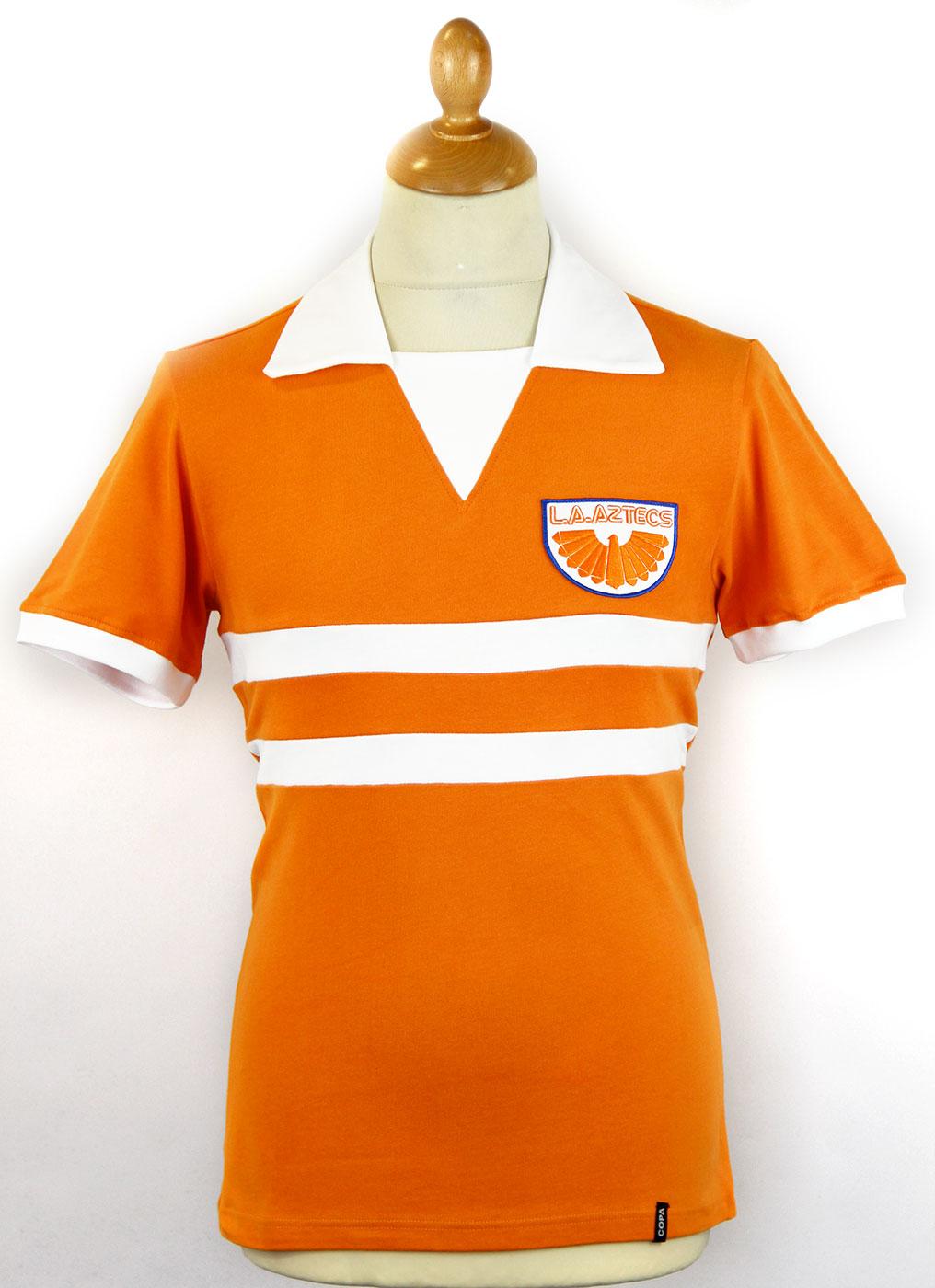 Orange XXX-Large LA Aztecs George Best Soccer Jersey 