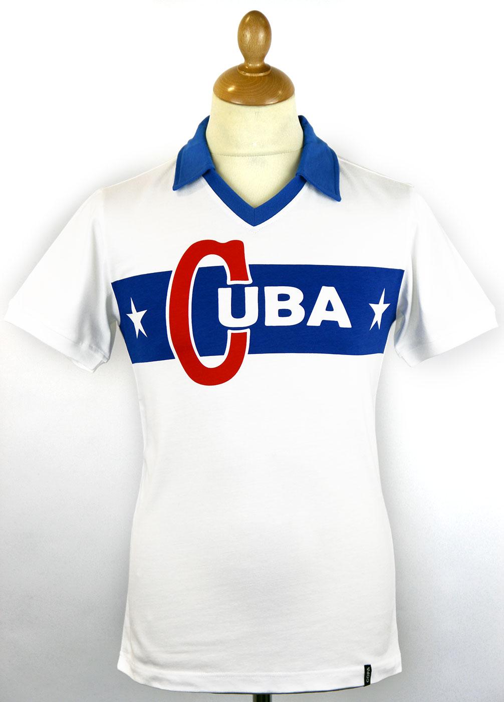 Cuba COPA Retro Sixties Vintage Style Football Top