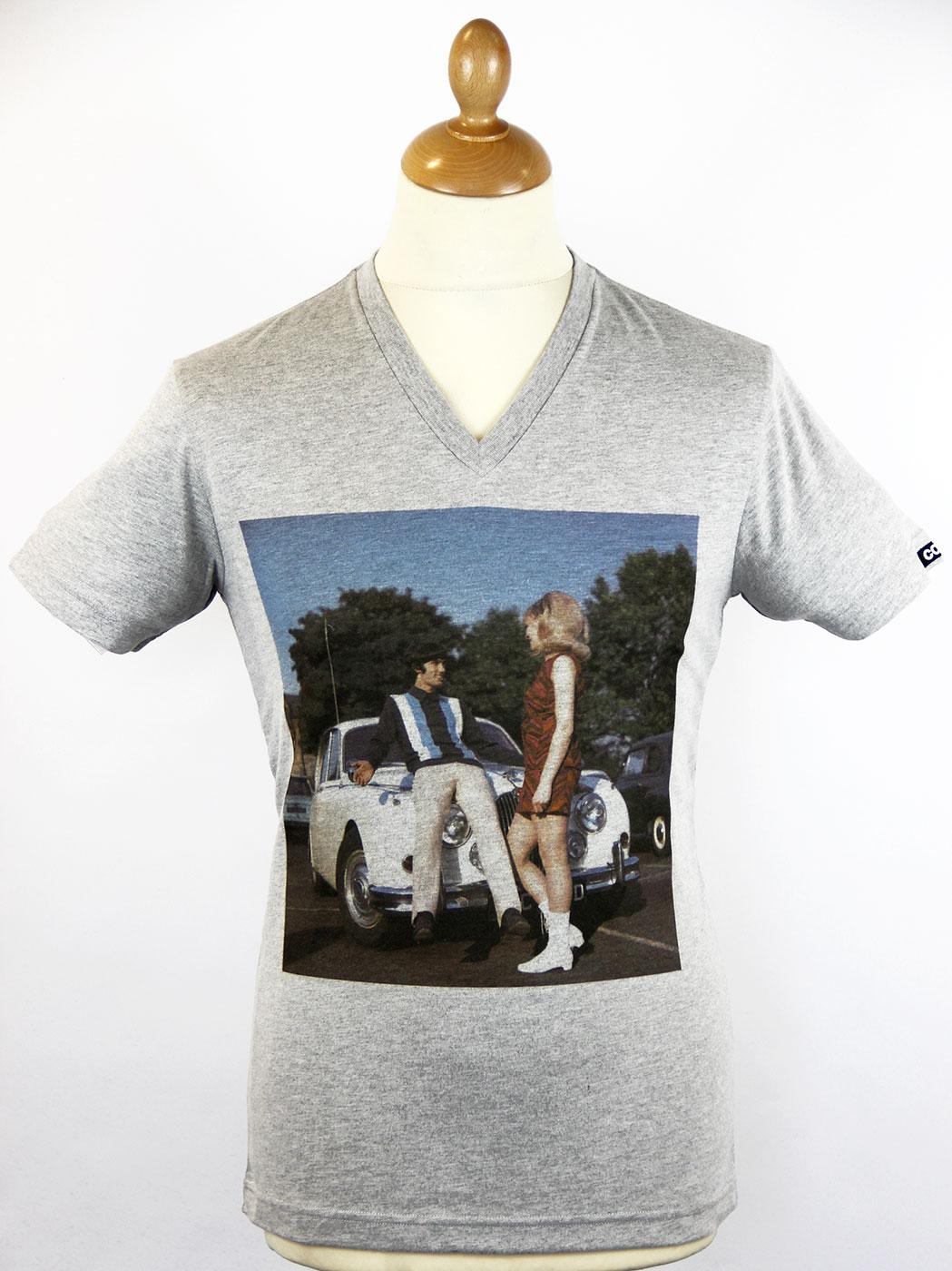 El Beatle COPA Retro 1960s Mod Photo Print T-Shirt