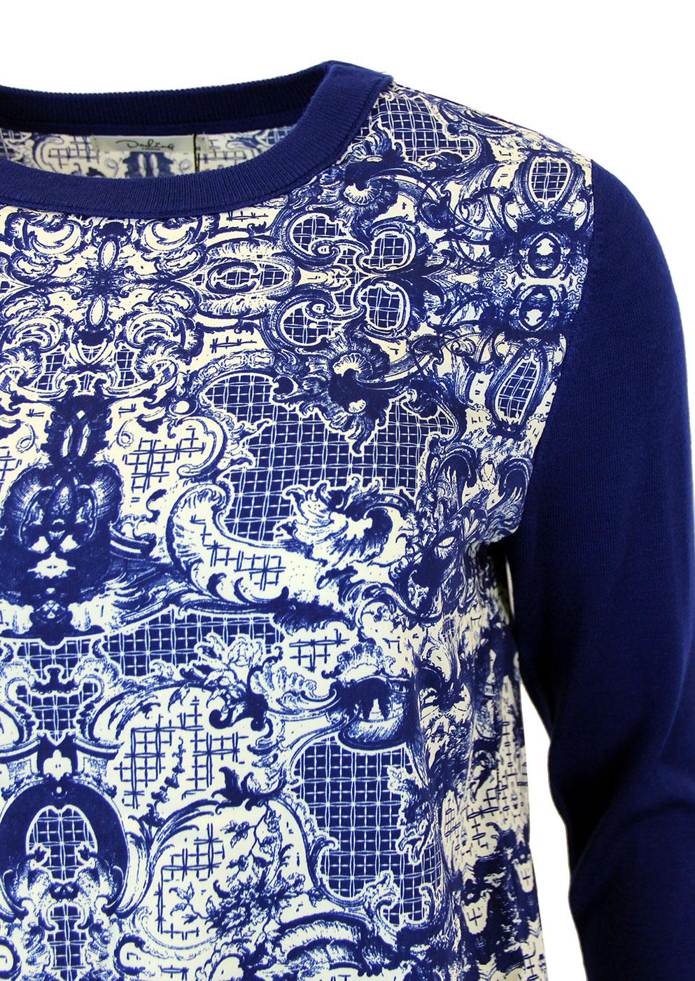 DARLING Lily Retro 60's Vintage Graphic Print Jumper NI