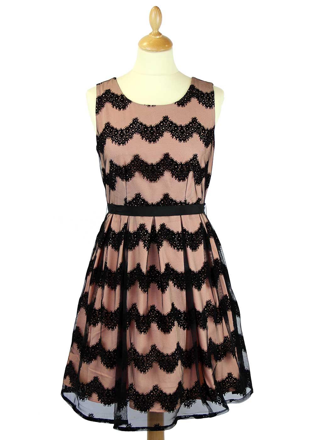 Jemima DARLING Retro Vintage Layered Dress (N)