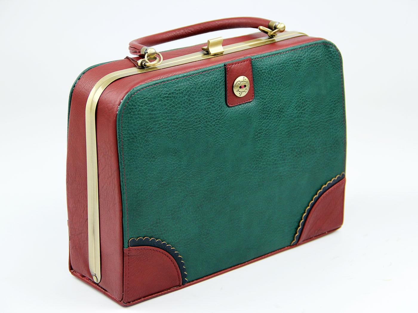 Romi DARLING Retro 60s Vintage Travel Handbag (B)