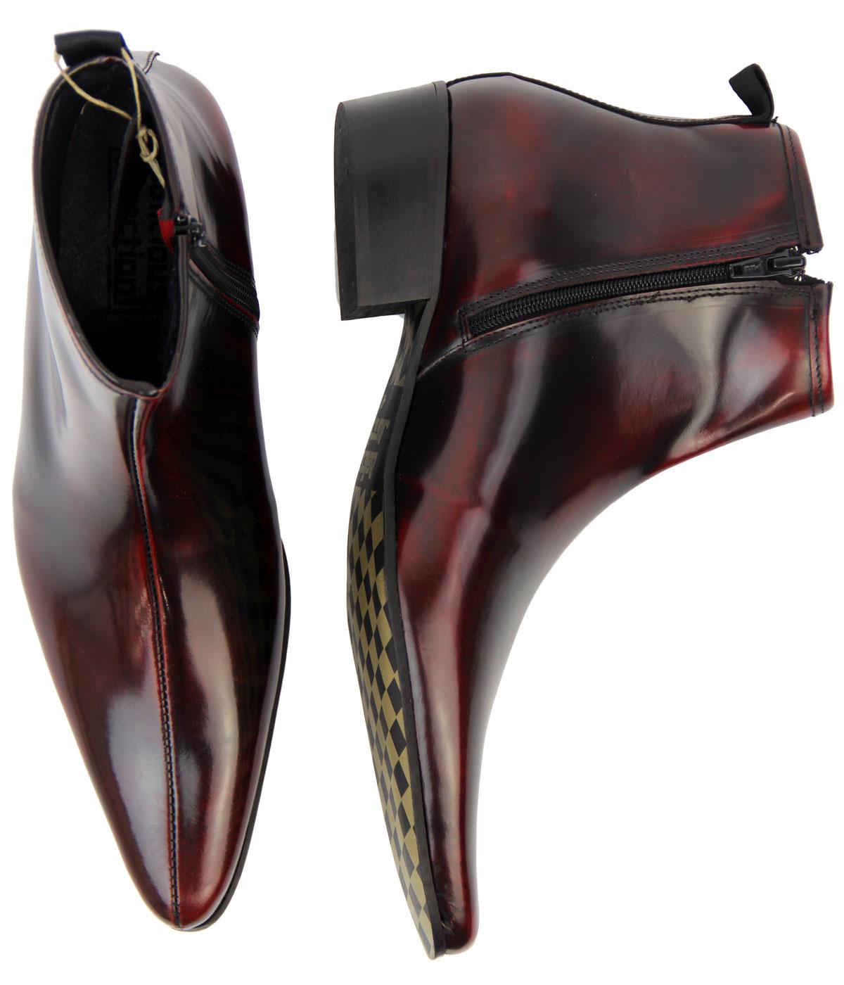 joules oxblood boots