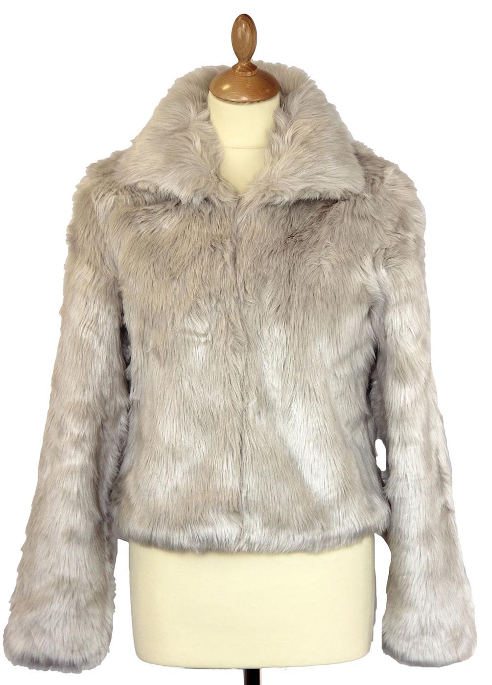 Dallas DESIGNER DUCHESS Retro 60s Faux Fur Jacket
