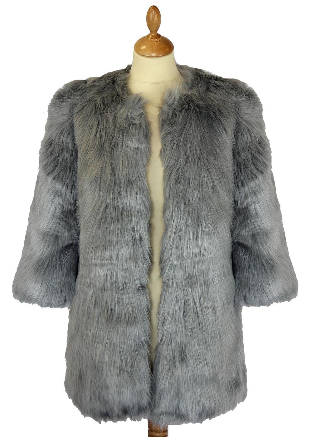 Indiana DESIGNER DUCHESS Retro Faux Fur Jacket