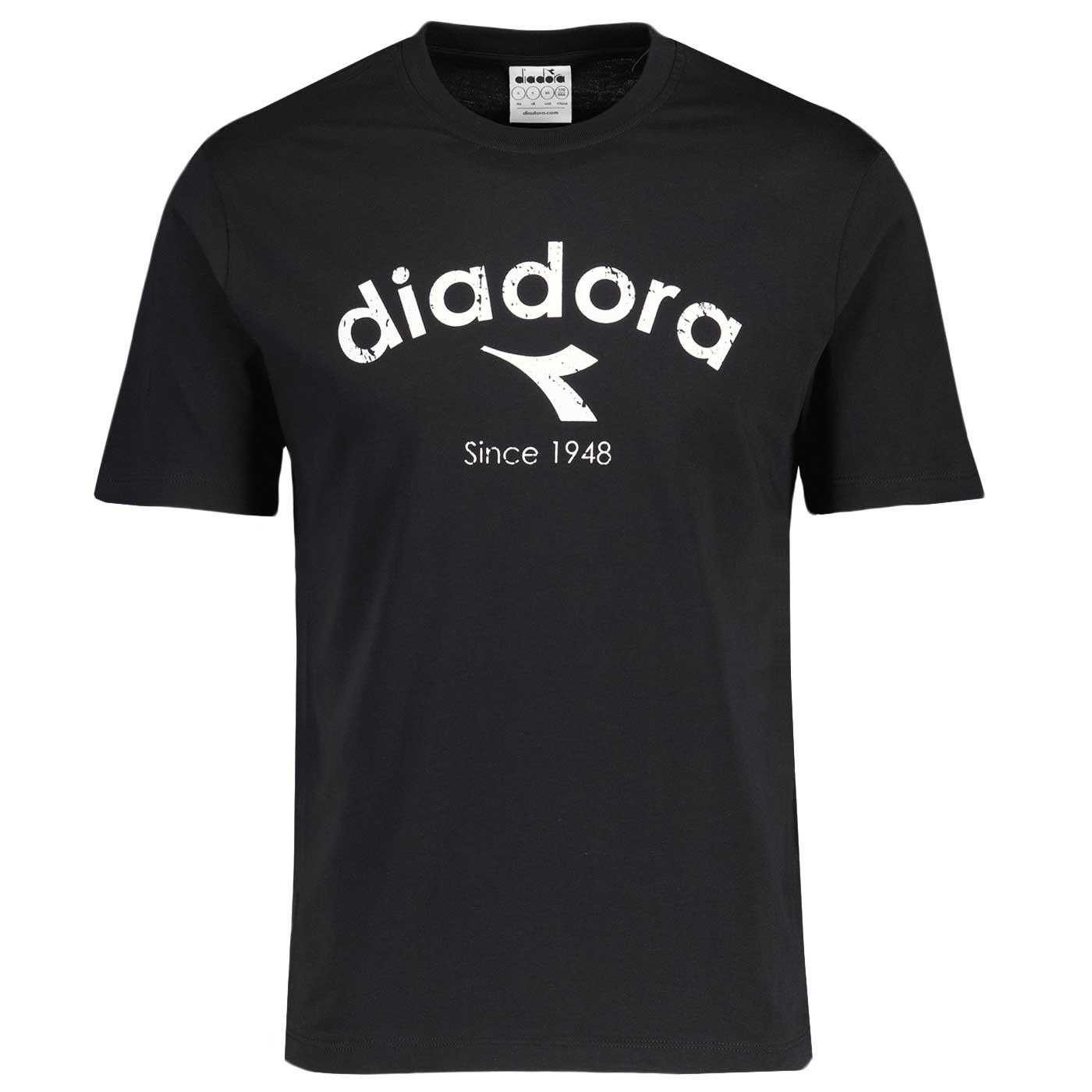 Diadora Retro 80s Athletic Logo Jersey T-shirt B