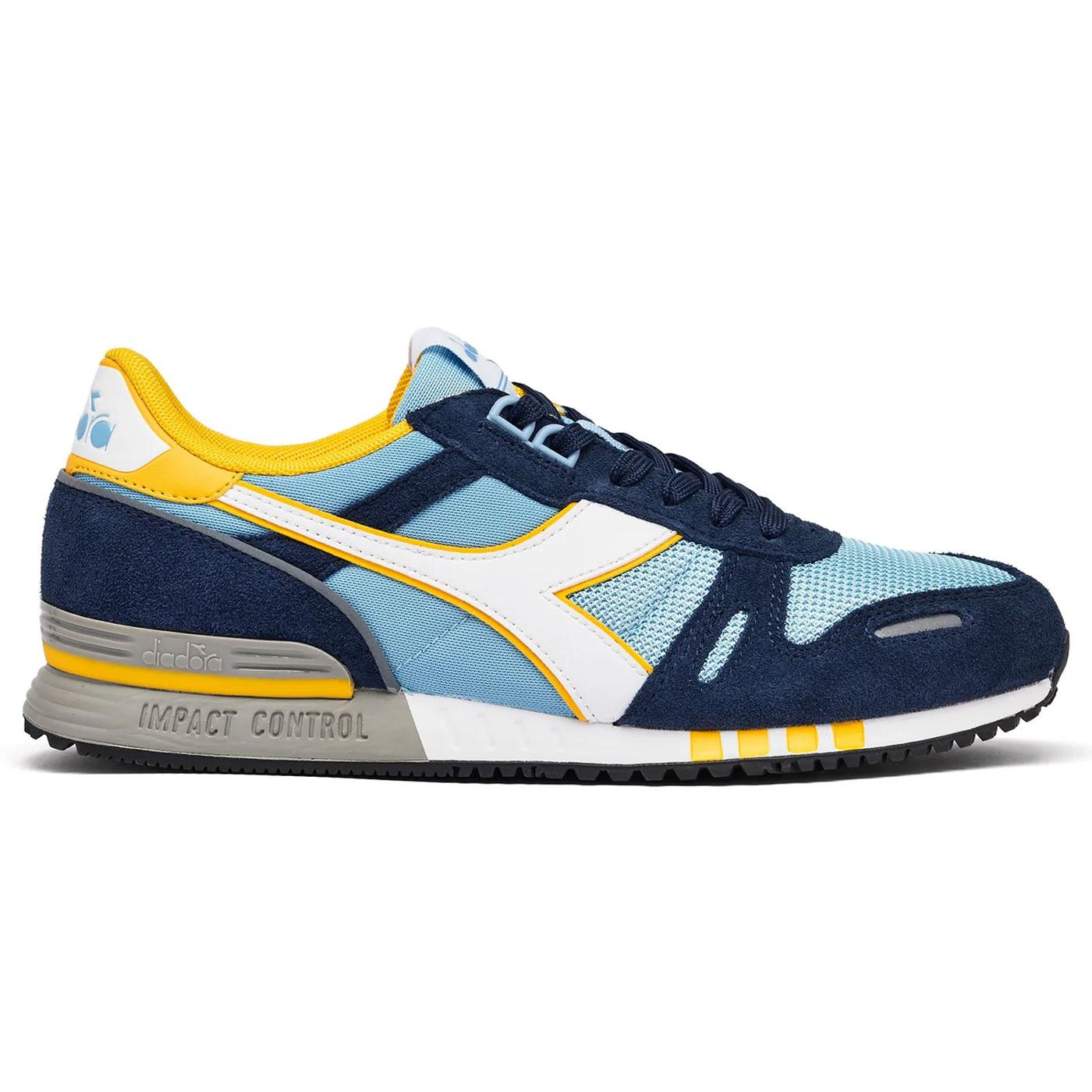 Titan Diadora Retro 80s Suede Running Trainers DB