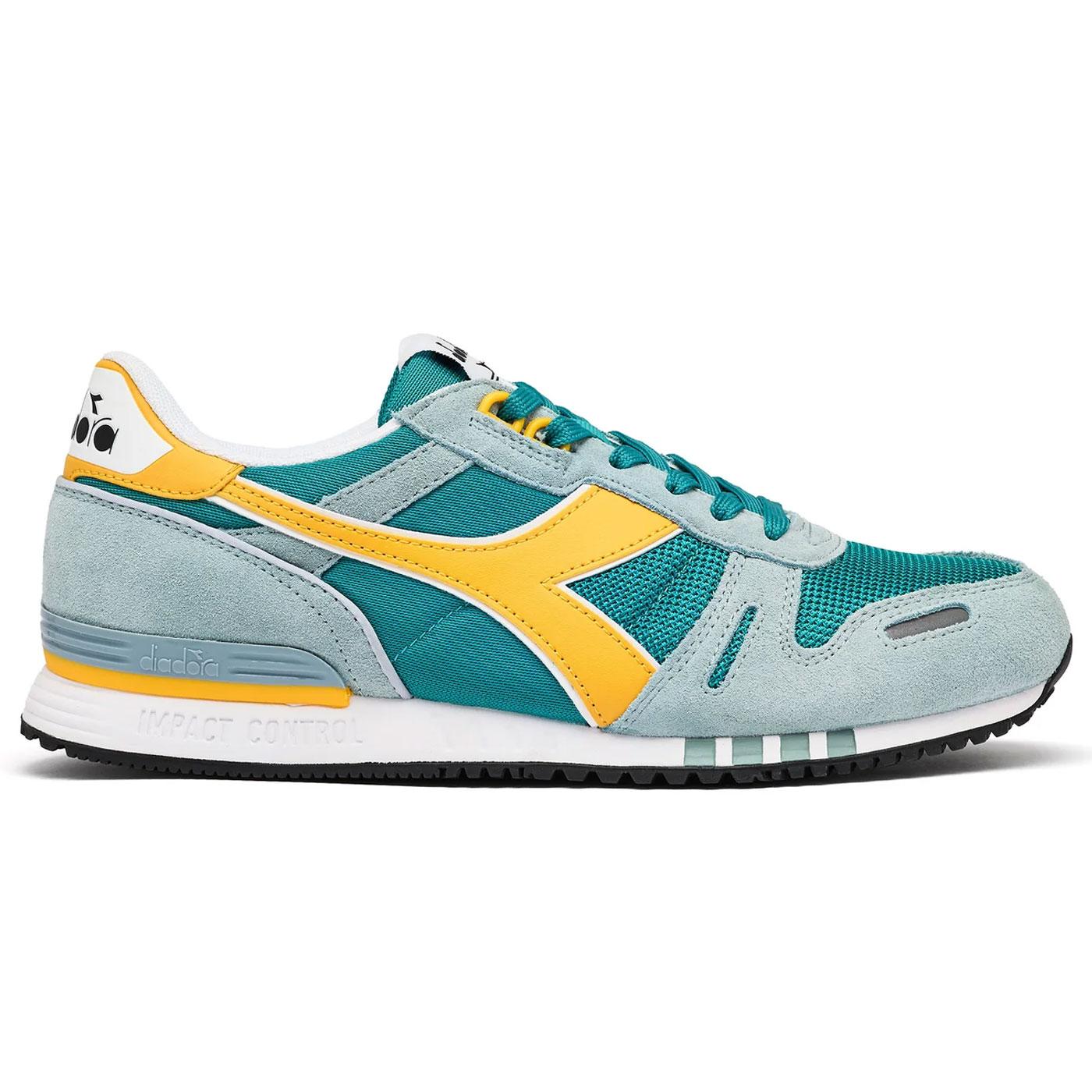 Titan Diadora Retro 80s Suede Running Trainers S