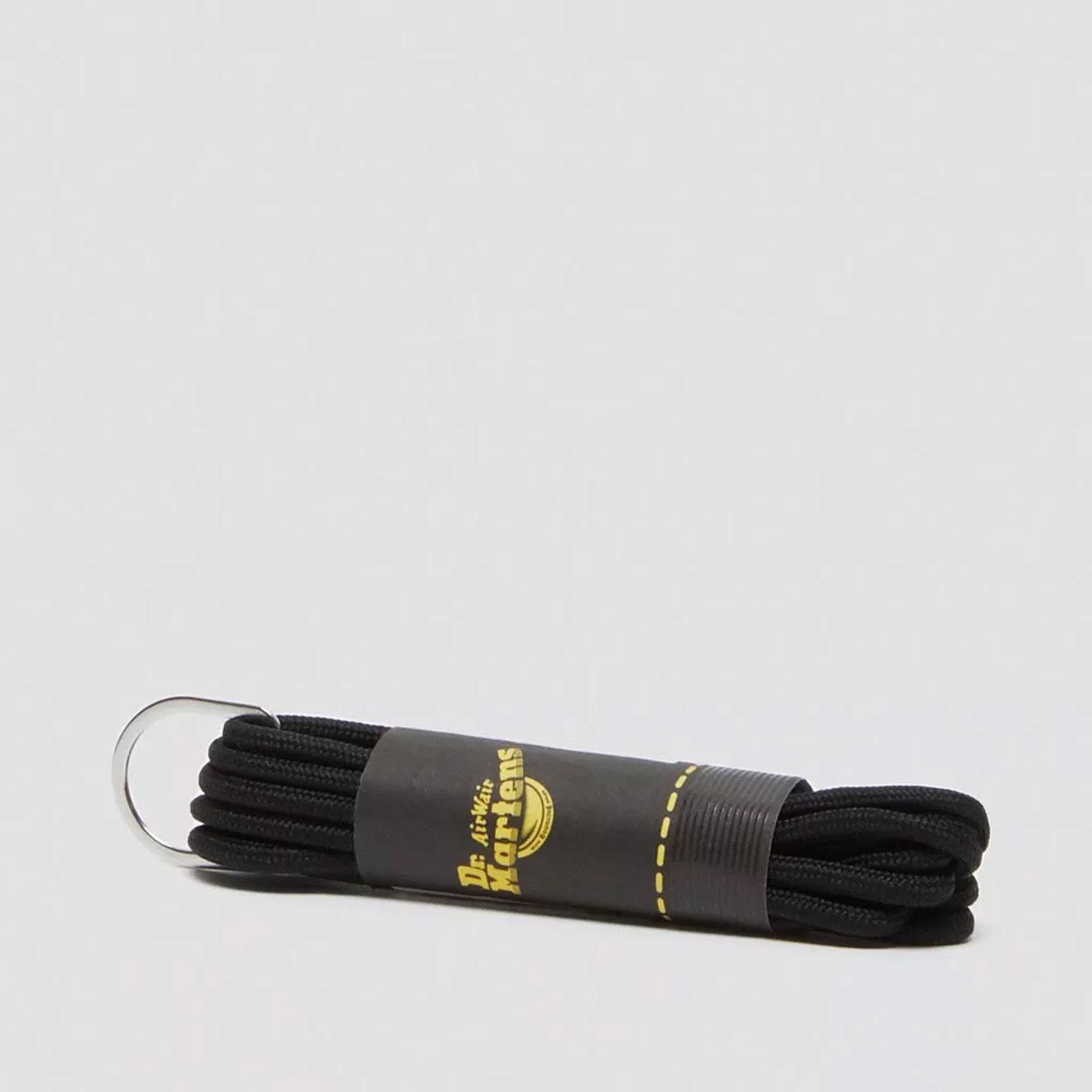 DR MARTENS Black Round 8 - 10 Eyelet Shoelaces B