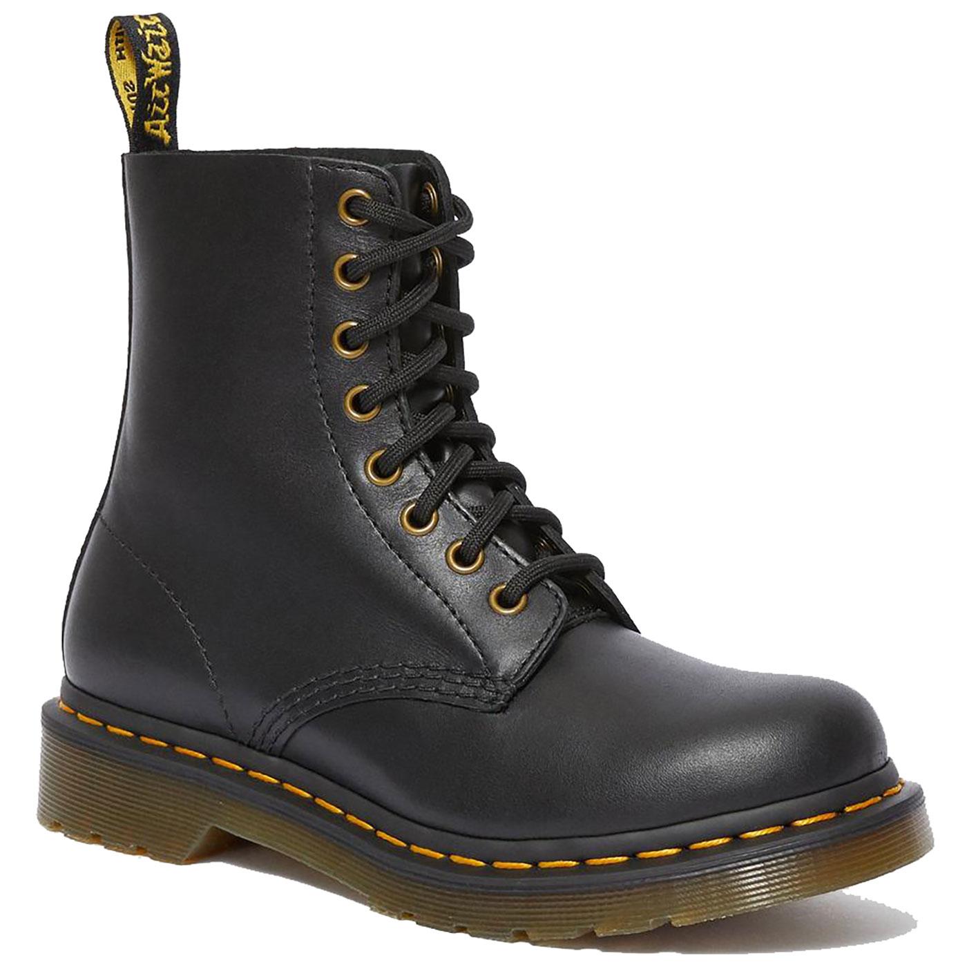 Dr Martens '1460 Pascal' Womens Lace Up Boots Black EB1