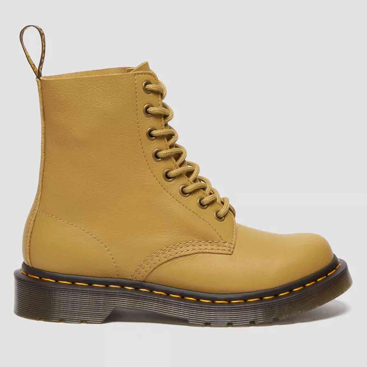 Dr Martens 1460 Pascal Women s Mod Leather Boots in Mustard