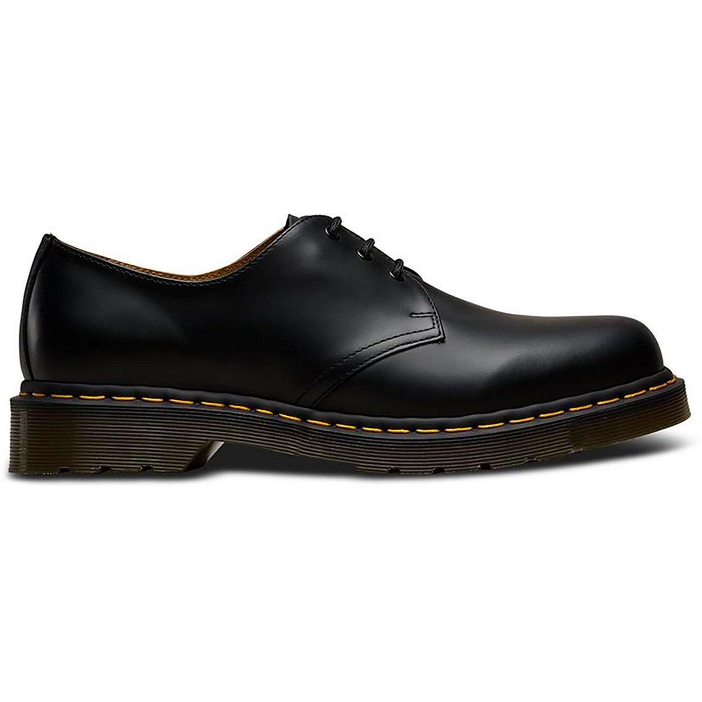 DR MARTENS '1461' Womens Leather Oxford Shoes in Black