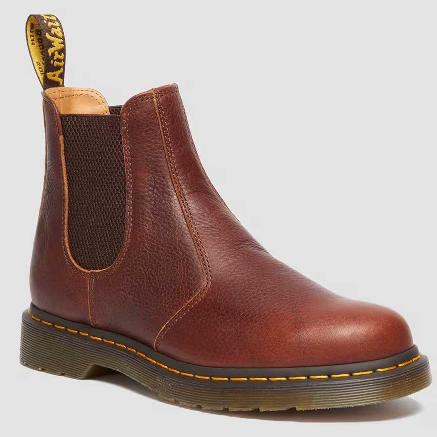 Dr Martens 2976 Ambassador Leather Chelsea Boots in Cashew