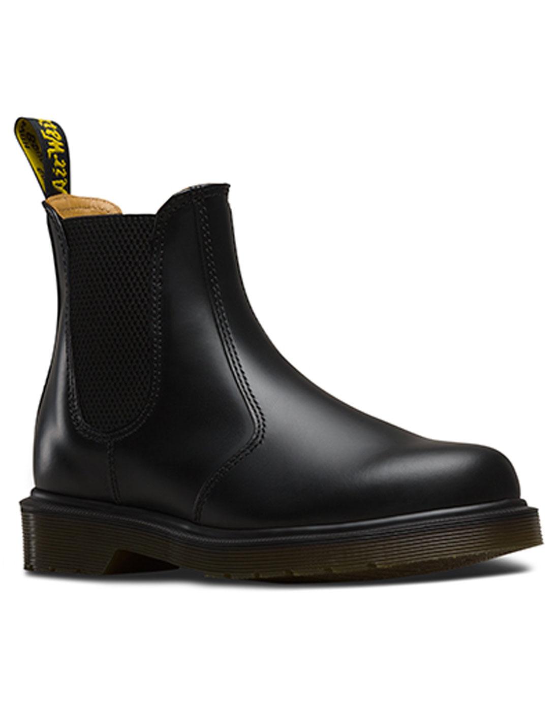 2976 Smooth DR MARTENS 60s Mod Chelsea Boots BLACK