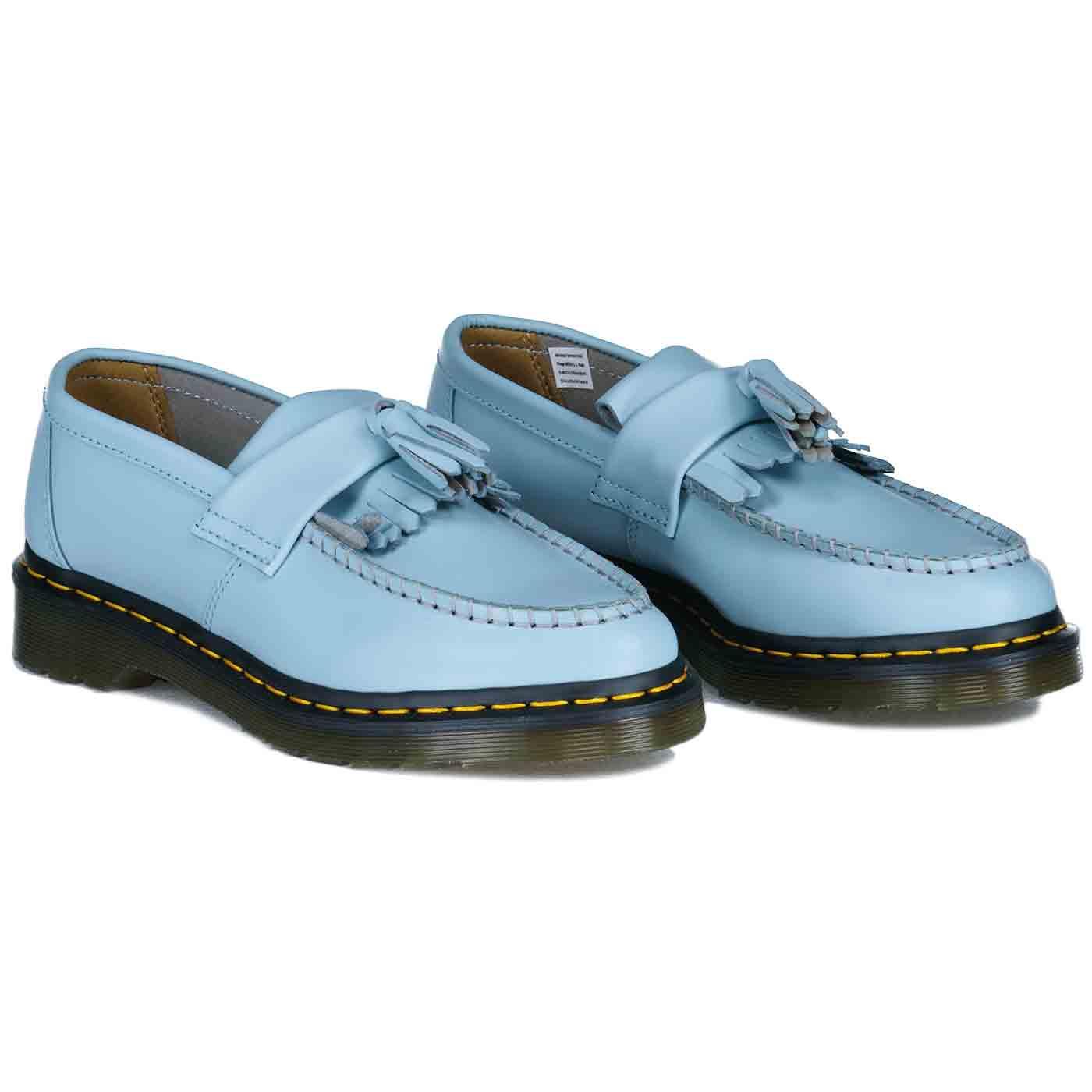 Adrian YS DR MARTENS Retro Mod Tassel Loafers in Card Blue