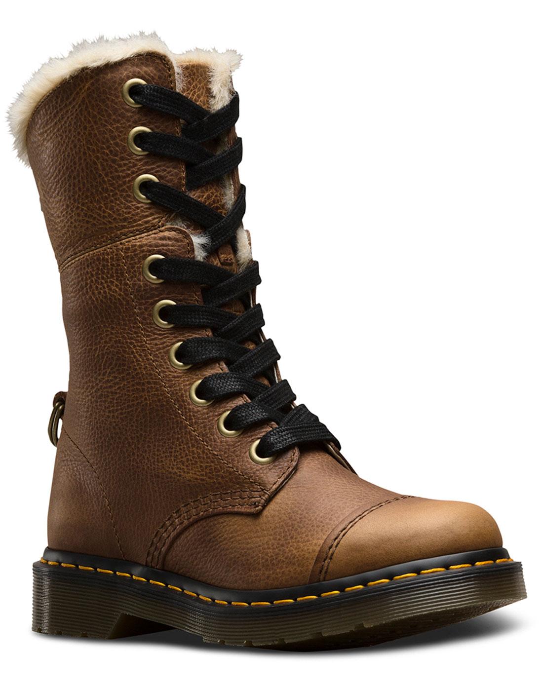 Dr.Martens Aimilita Synthetic Casual Zip-Up Combat Youth Stiefel 