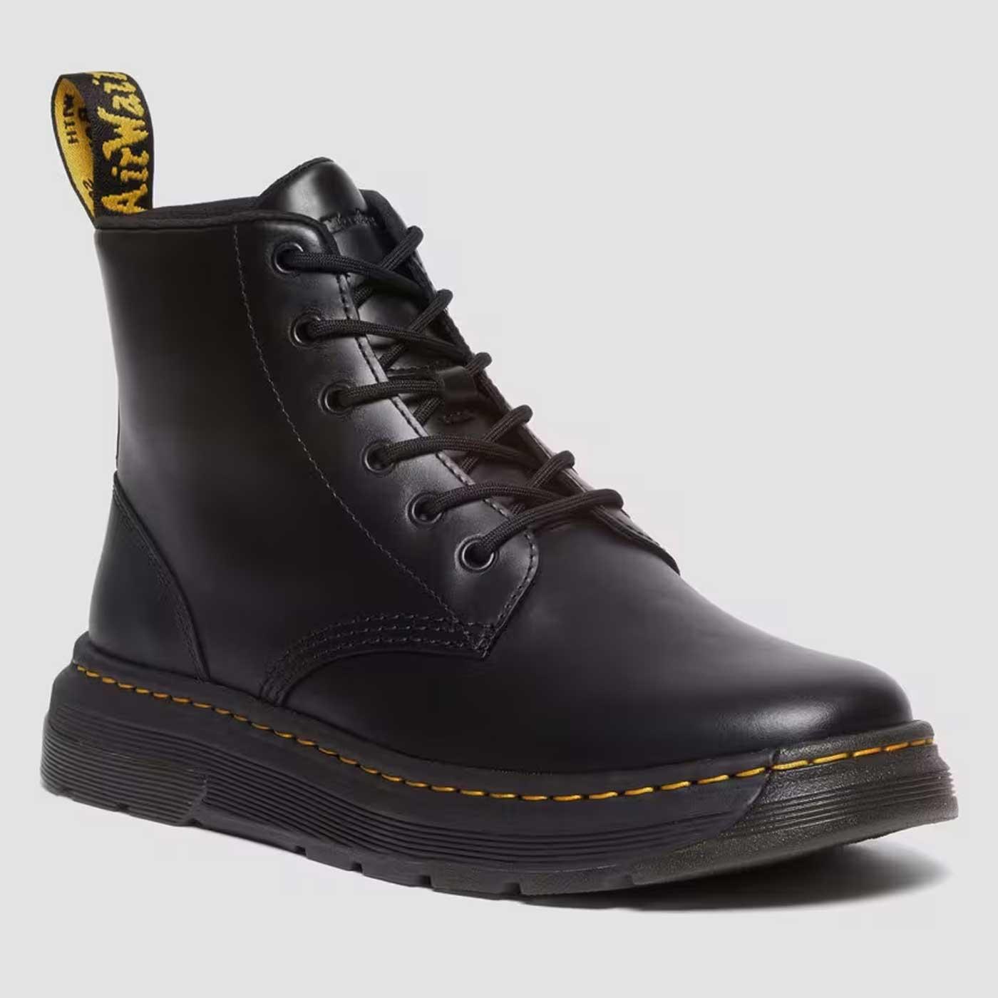 Crewson Dr Martens Black Leather Chukka Boots 