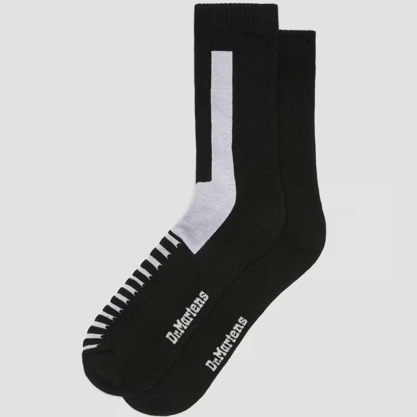 +The Double Doc Sock DR MARTENS Padded Socks (B/W)