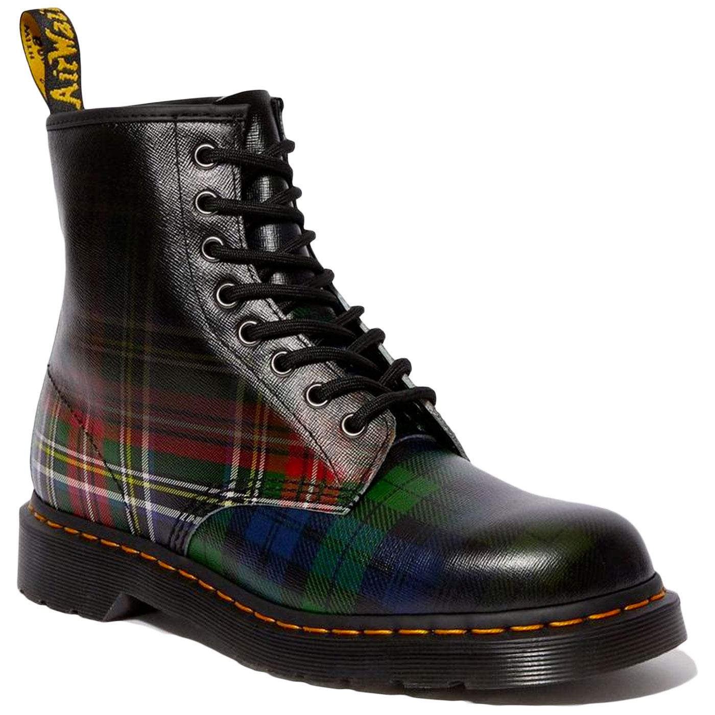 1460 Tartan DR MARTENS Retro Tartan Mix Boots