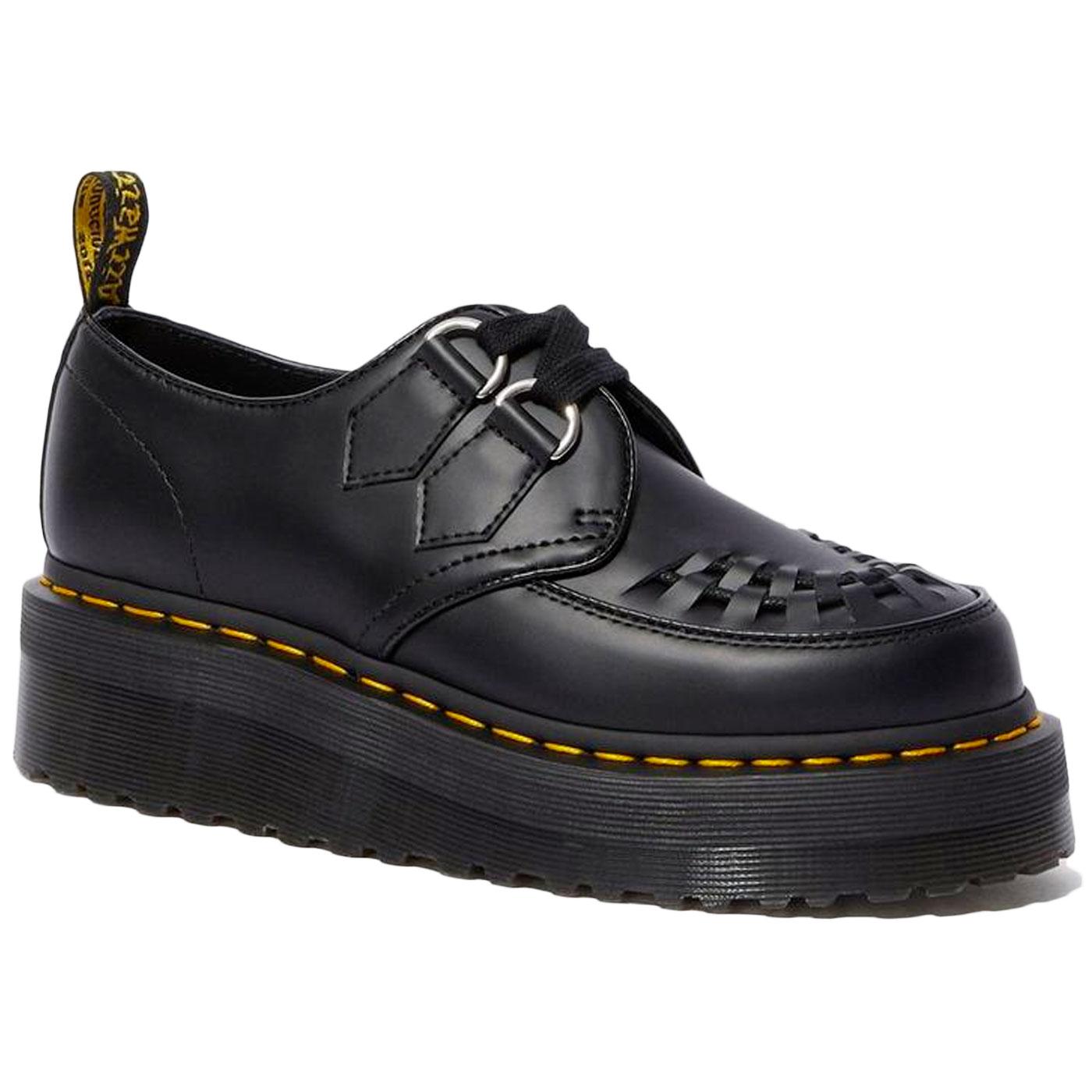 Dr Martens Sidney Smooth Leather 50s Platform Creepers