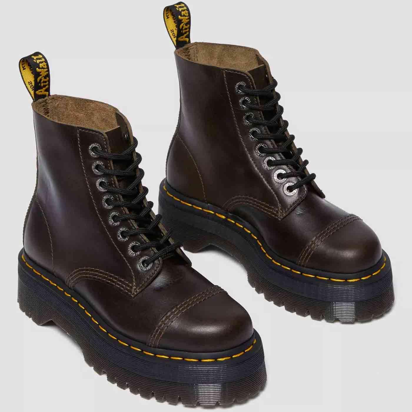 Dr martens dark taupe orleans on sale