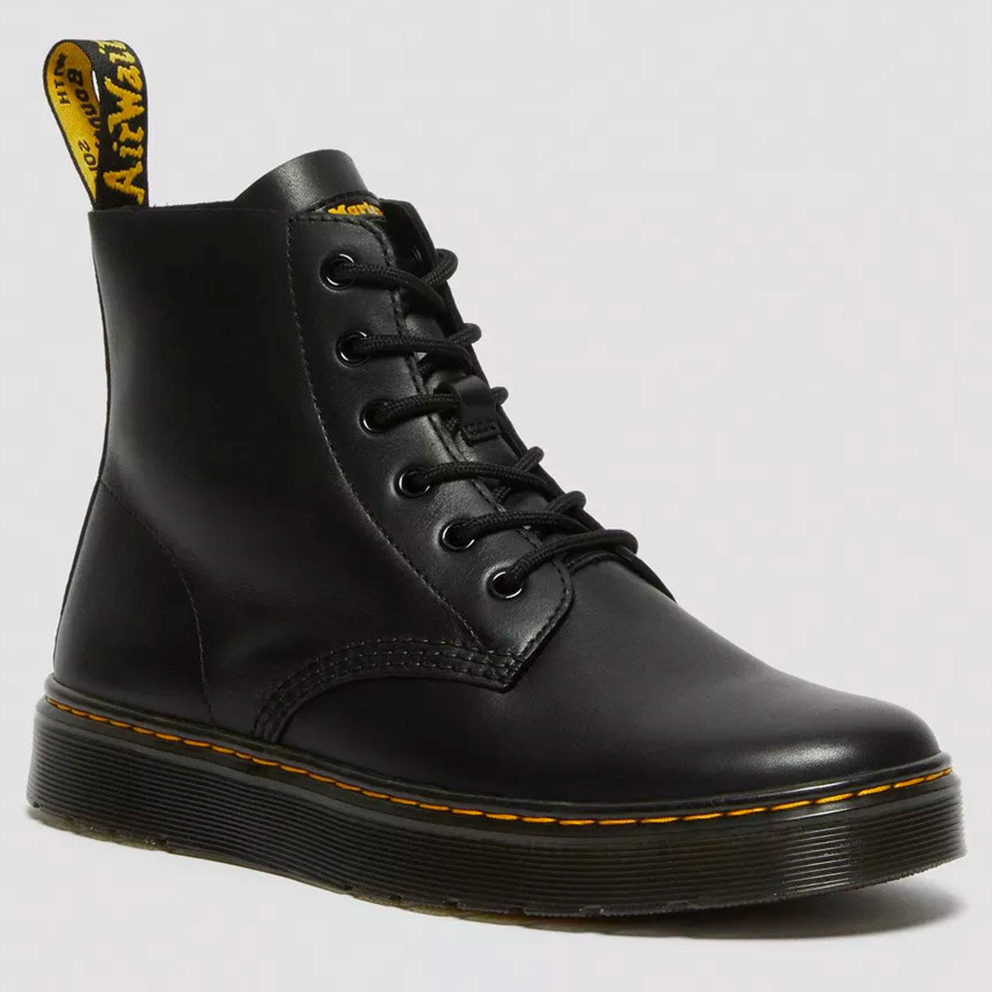 DR MARTENS Thurston Lusso Leather Mod Chukka Boots Black