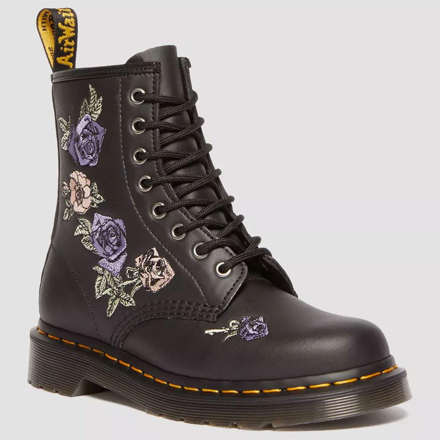 1460 Pascal Dr Martens Vonda Floral Leather Boots
