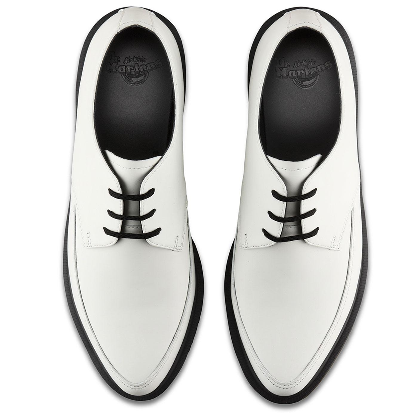 DR MARTENS MENS Willis 1950s Smooth Creepers White