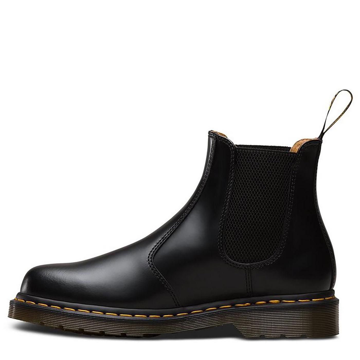 DR MARTENS 2976 Women's Chelsea Boots Black Smooth
