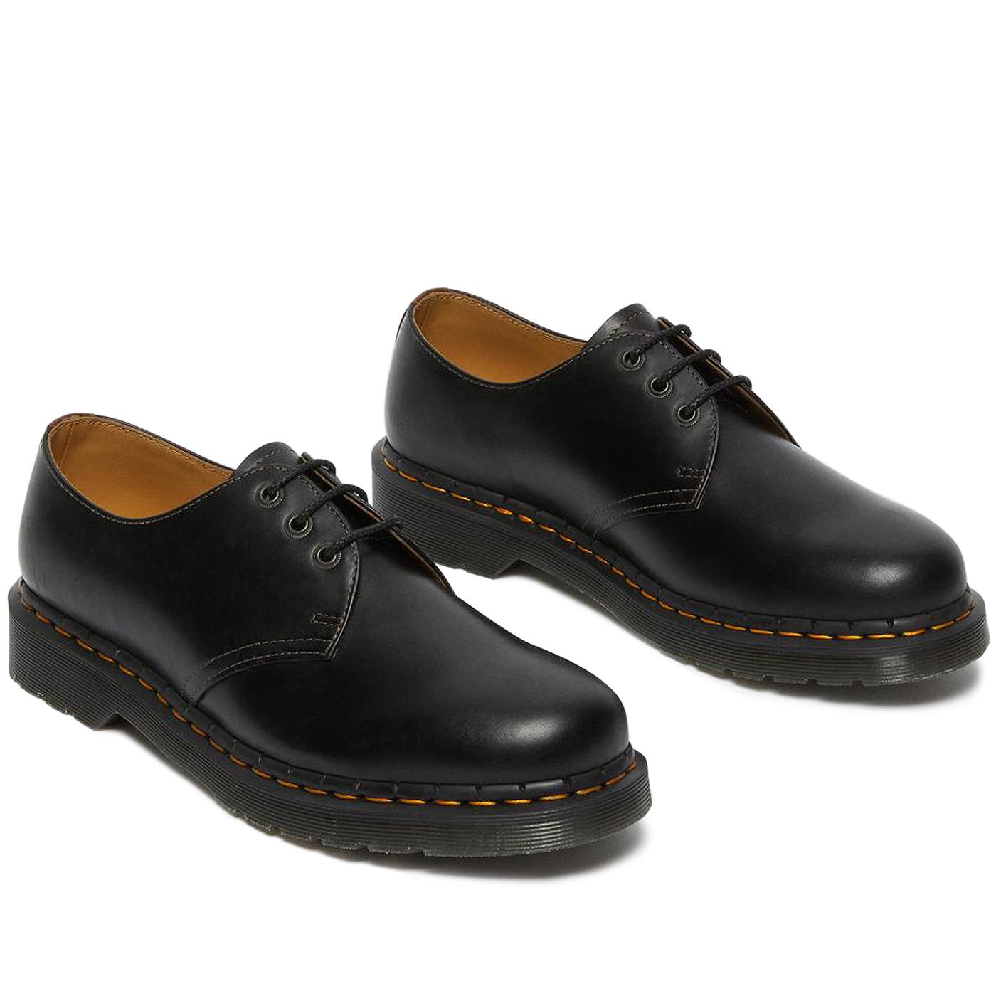 DR MARTENS 1461 Abruzzo Mod Oxford Shoes Black + Brown