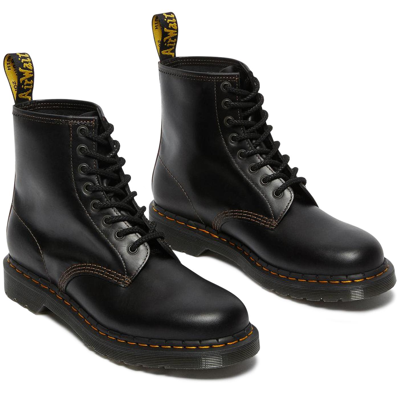 DR MARTENS '1460' Abruzzo WP Boots in Black & Brown