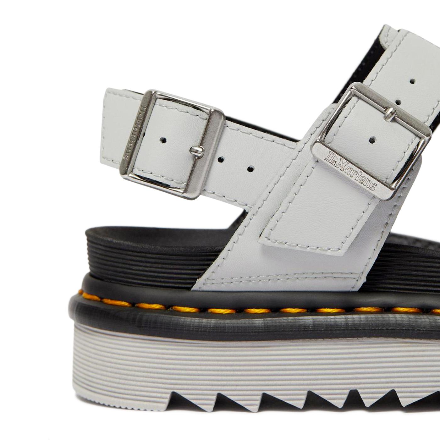 dr martens voss sandals cow print