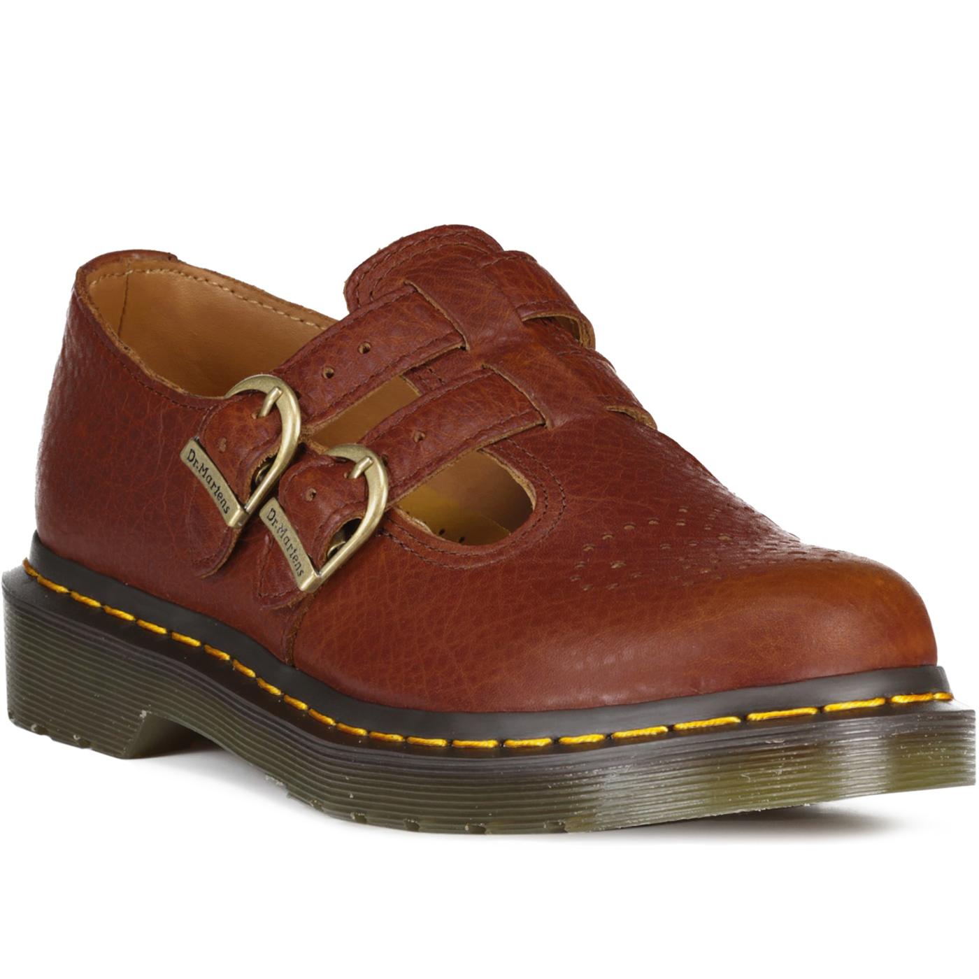 Mary Jane Dr Martens Leather T-Bar Buckle Shoes C