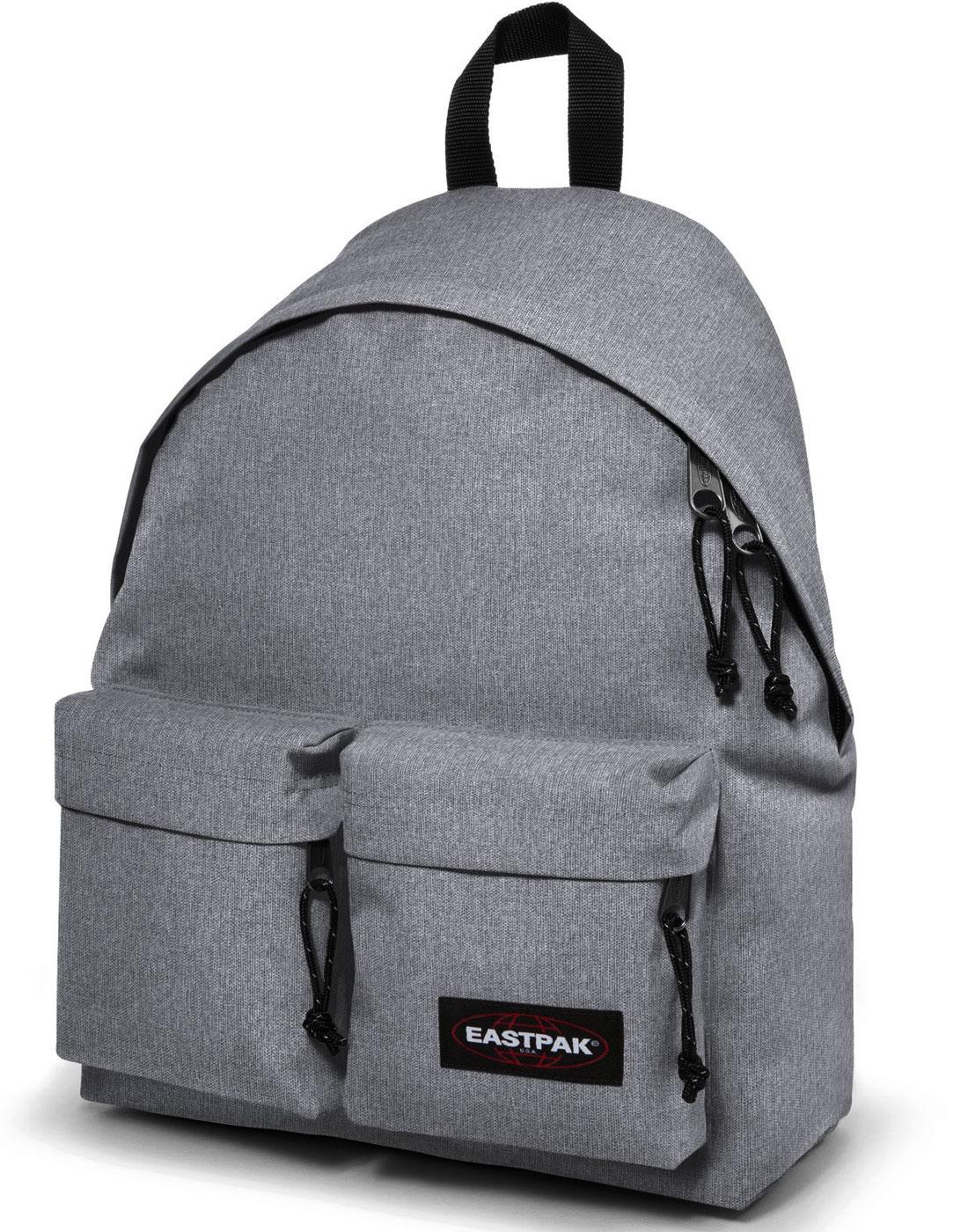 EASTPAK Padded Doubl'r Retro 1970s Backpack in Sunday Grey
