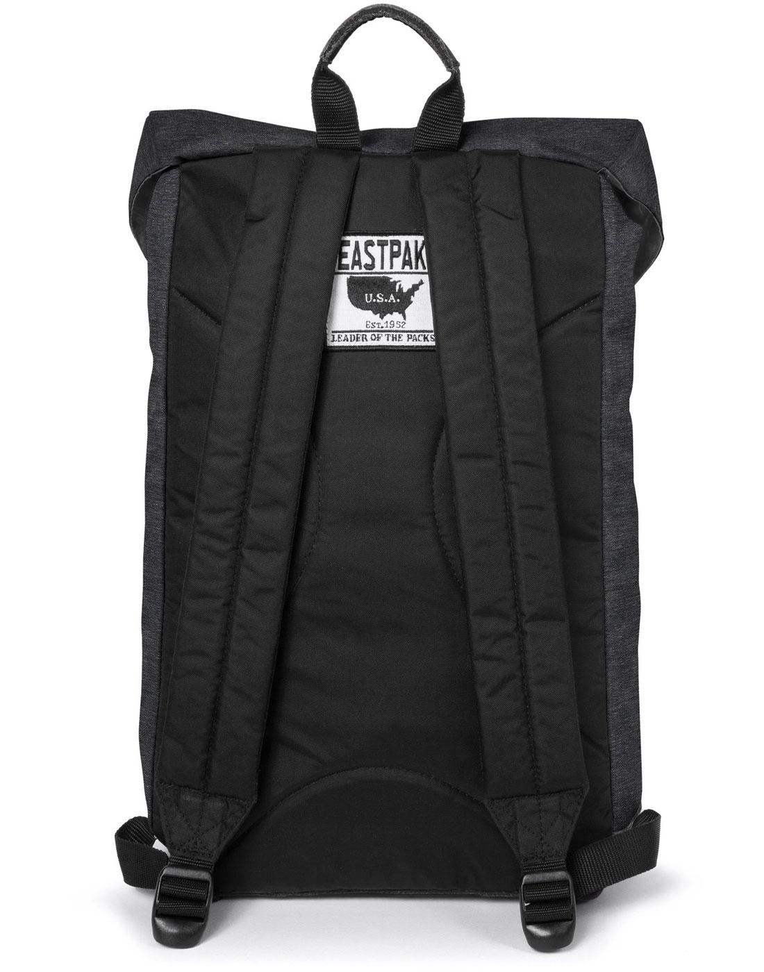 Rowlo EASTPAK Rope & Buckle Retro Into Black Yarn Laptop Backpack