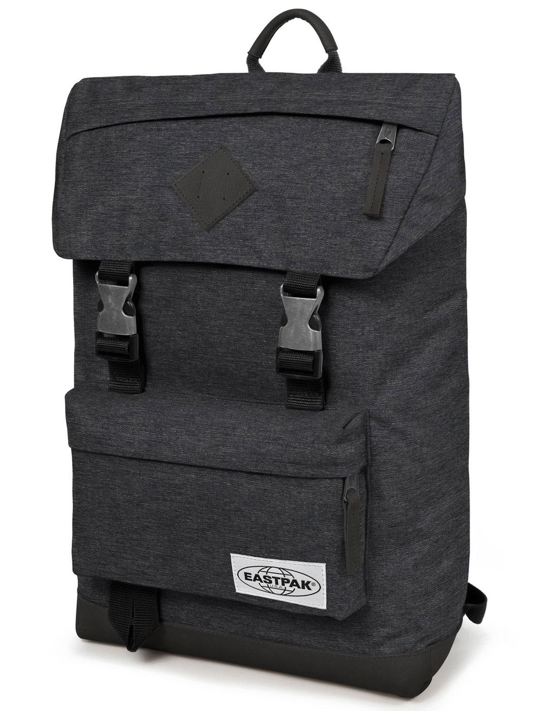 Rowlo EASTPAK Rope & Buckle Retro Into Black Yarn Laptop Backpack