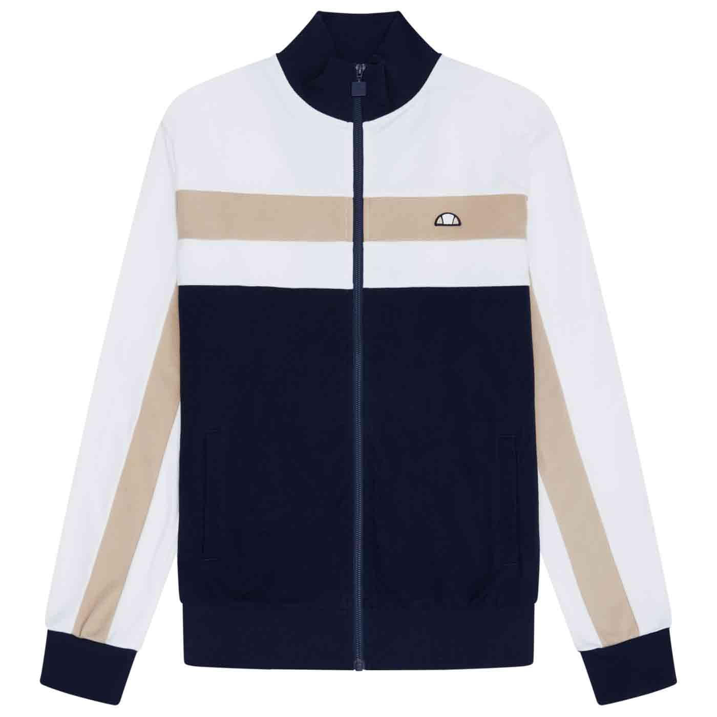 Anzios Ellesse Suedette Colour Block Track Top OW