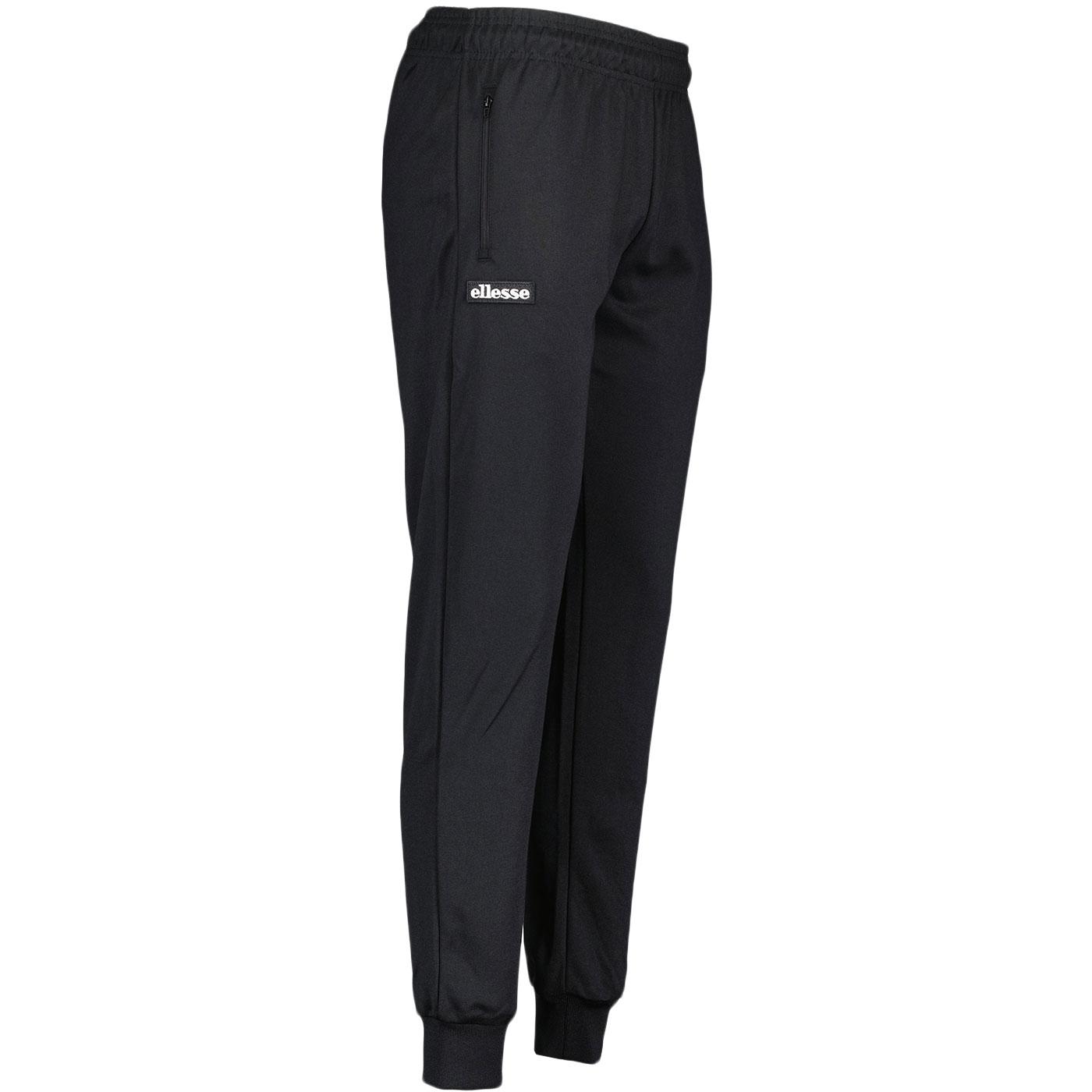 ELLESSE Retro '80s Bertoni Casuals Tracksuit Bottoms in Black