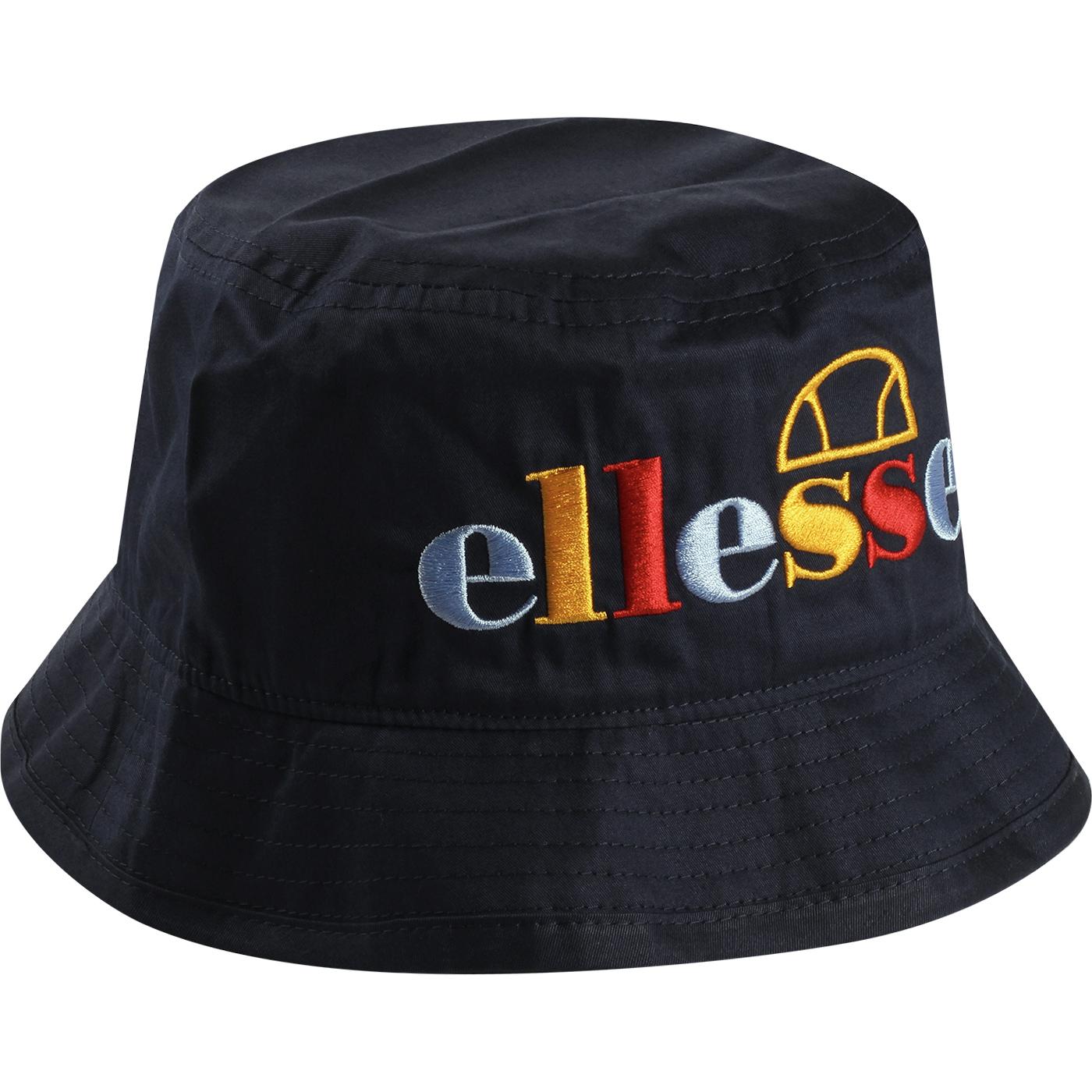 Detto ELLESSE Retro 90s Logo Bucket Hat (Navy)