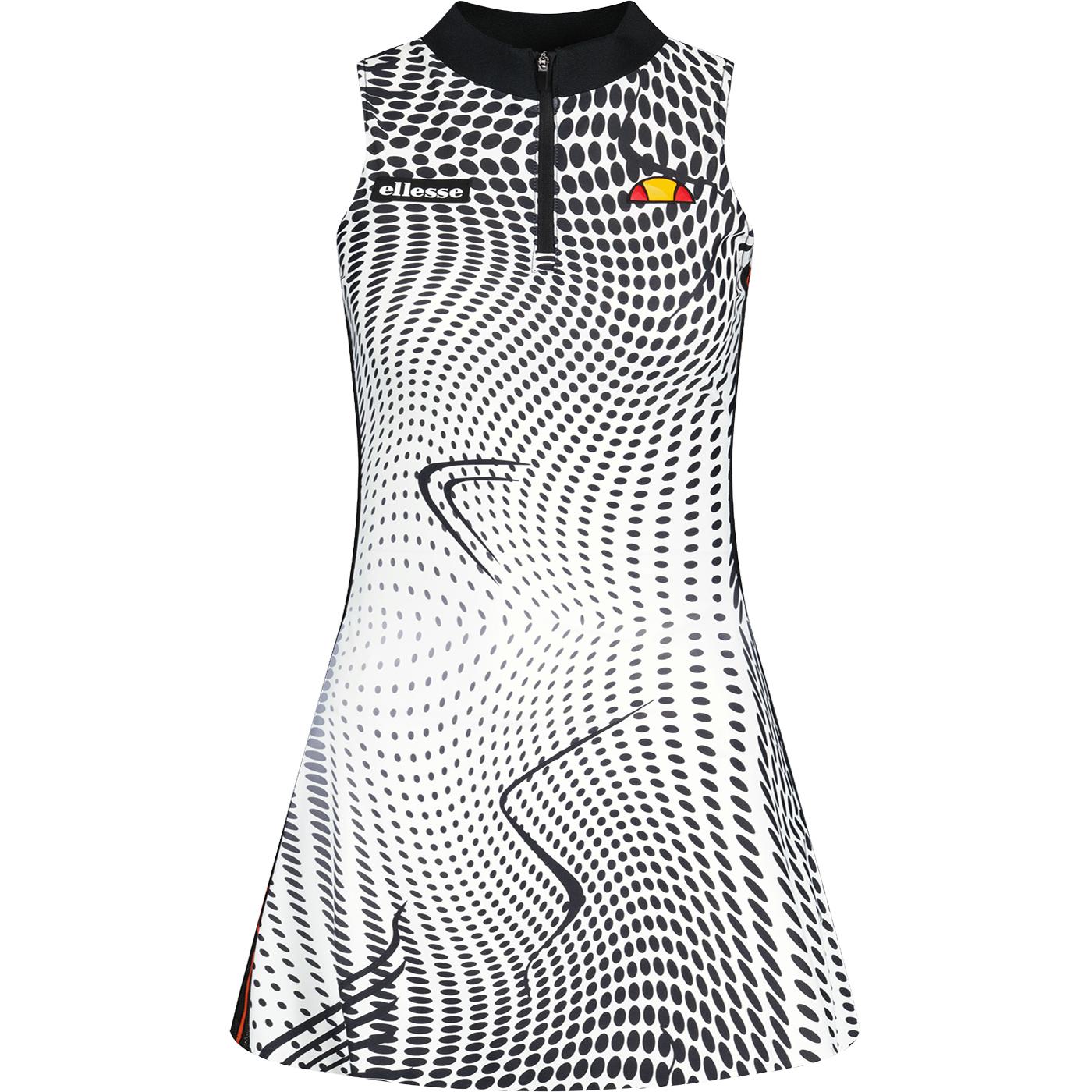 Cally Ellesse All Over Print Retro Tennis Dress 
