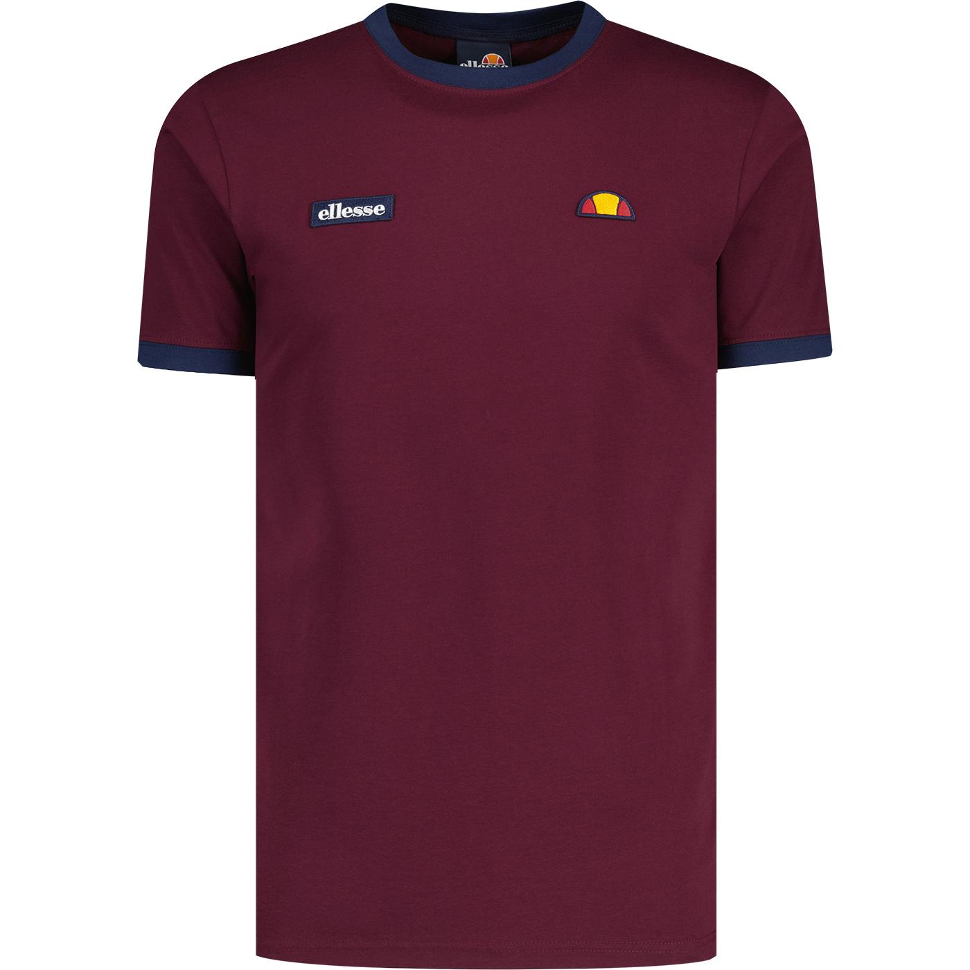 Ferdorini Ellesse Men's Retro Mod Ringer T-shirt B