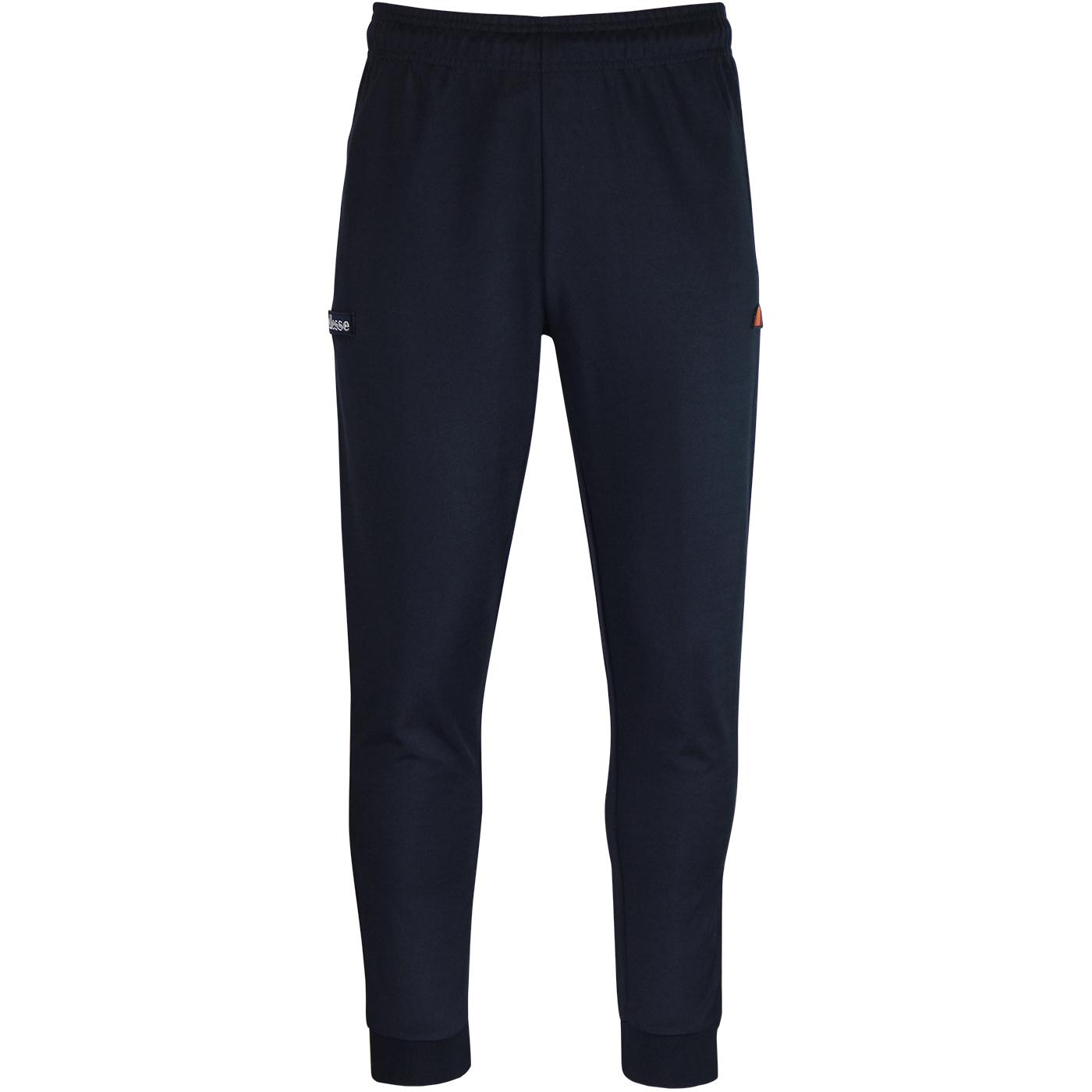 ELLESSE Bertoni Retro 1980s Jogging Bottoms in Navy