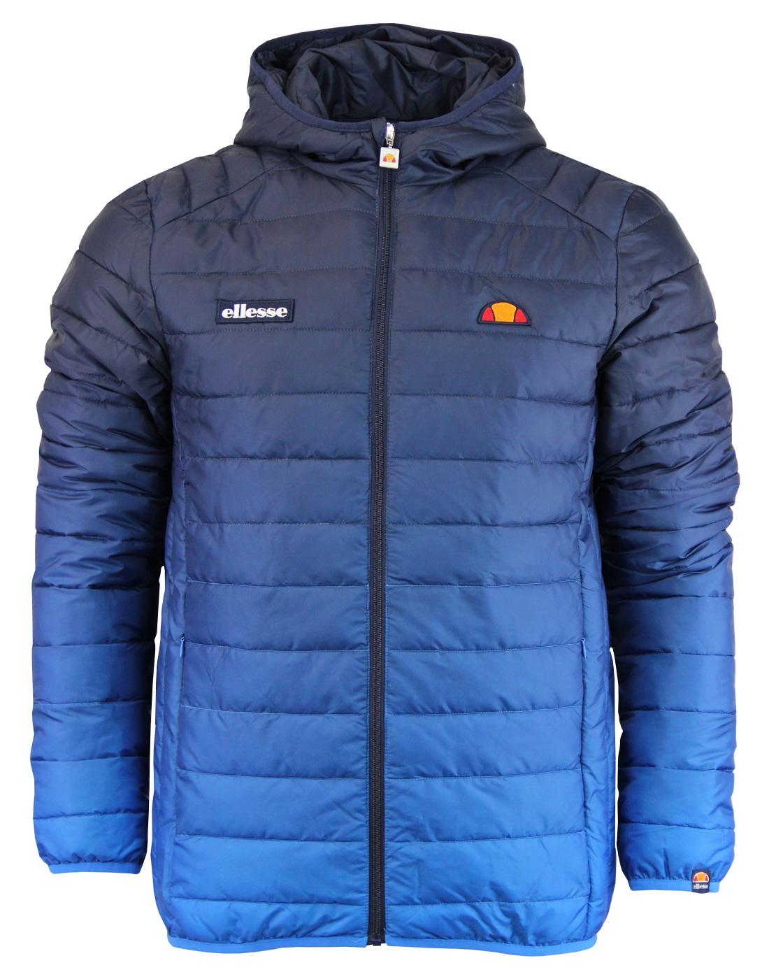 Lombardy Fade ELLESSE Retro Quilted Ski Jacket DB