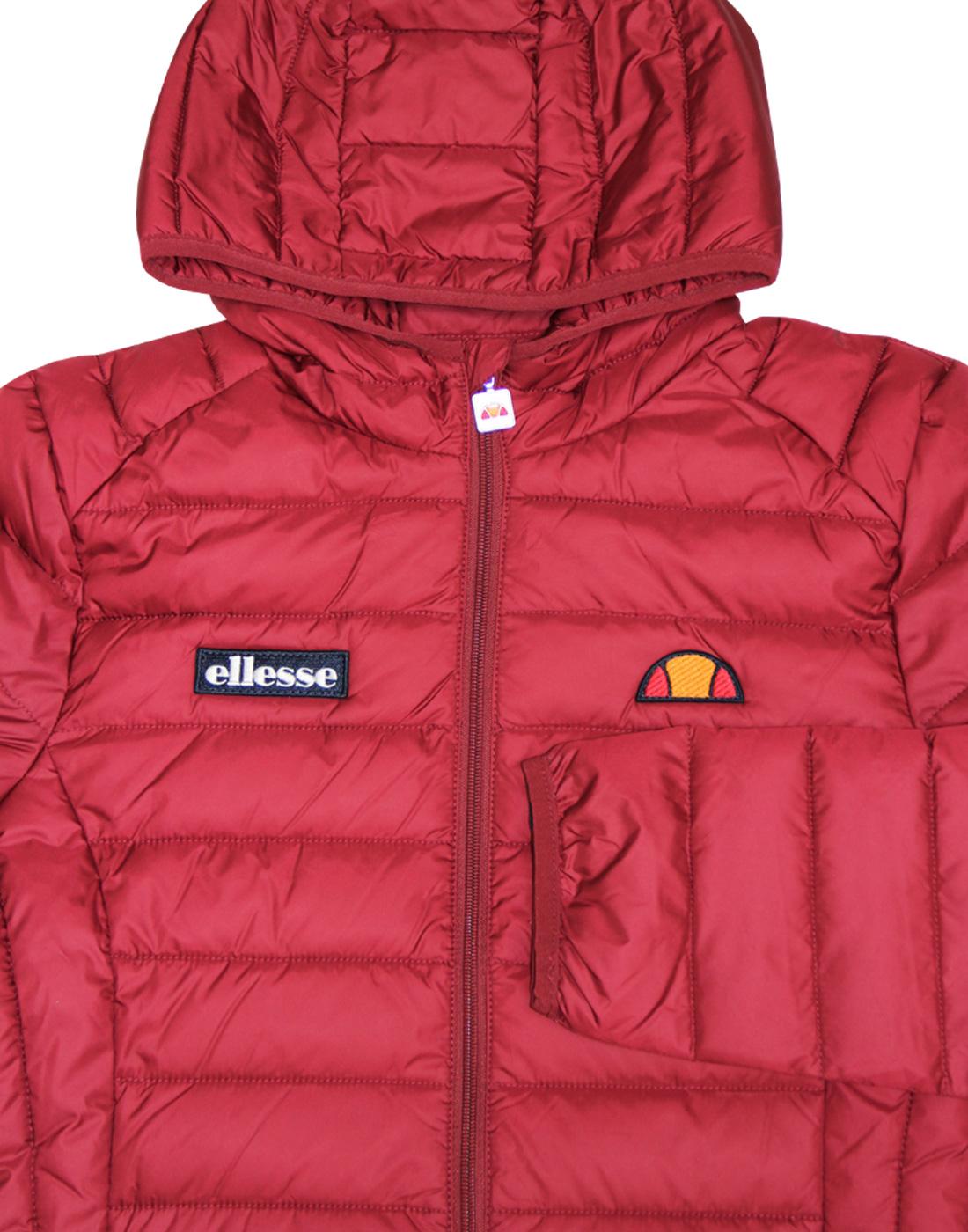 ellesse lombardy jacket red